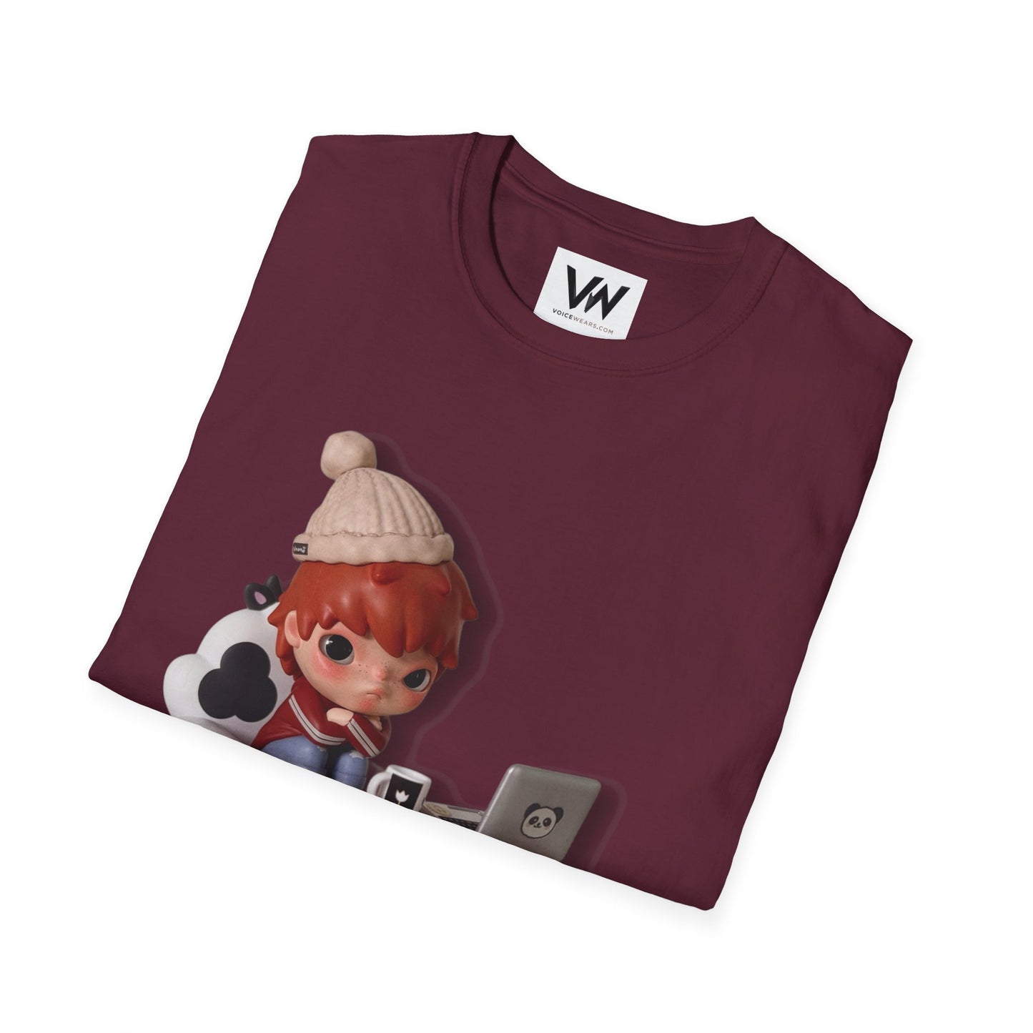 Cute Hirono Character T-Shirt by VOICEWEARS.COM