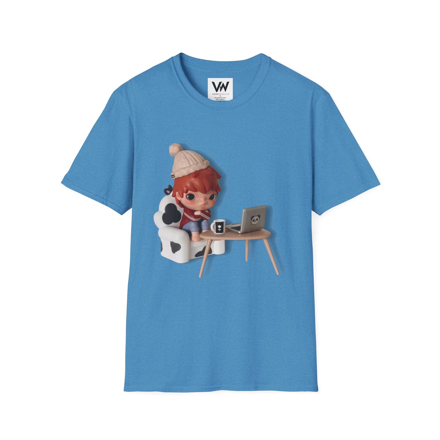 Cute Hirono Character T-Shirt by VOICEWEARS.COM