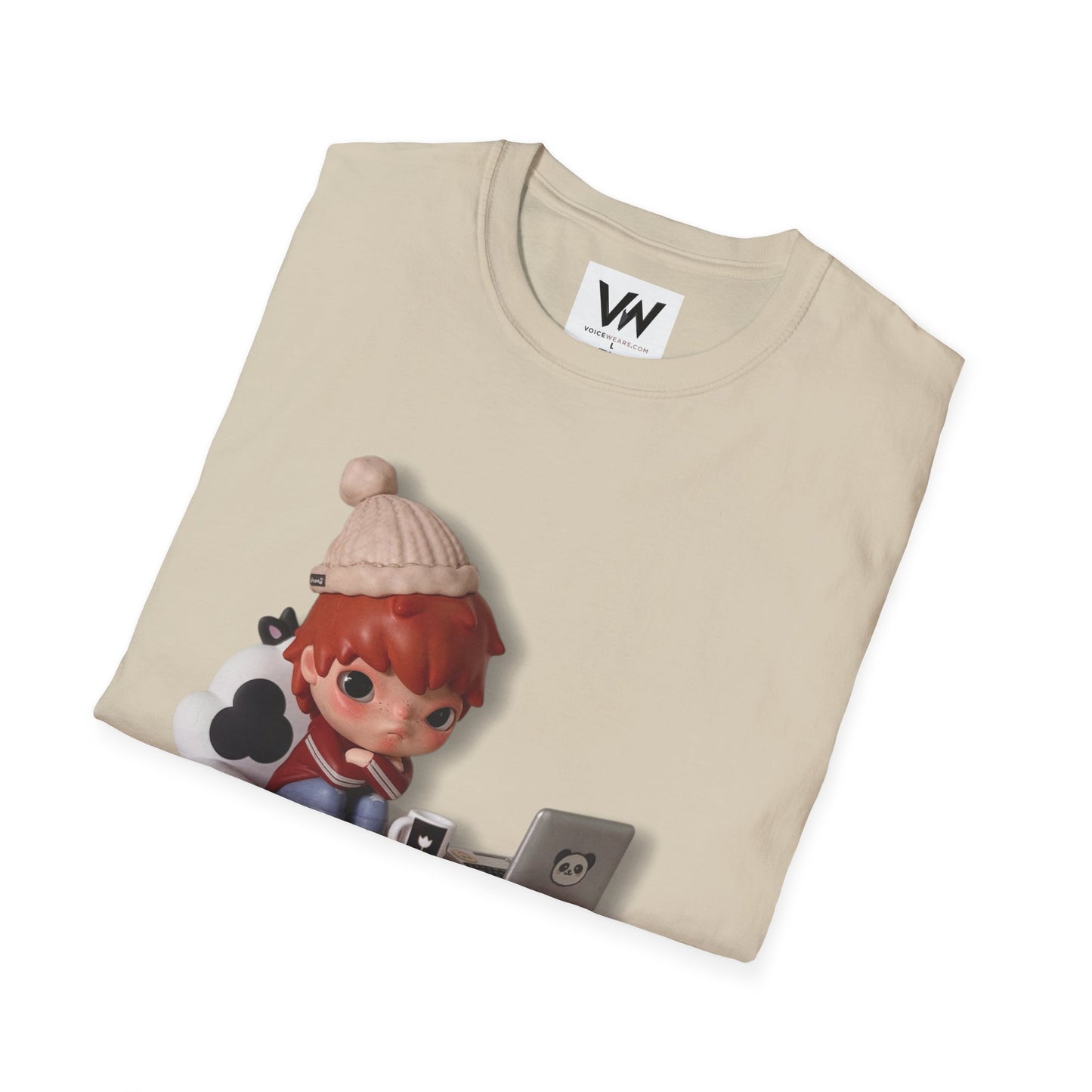 Cute Hirono Character T-Shirt by VOICEWEARS.COM