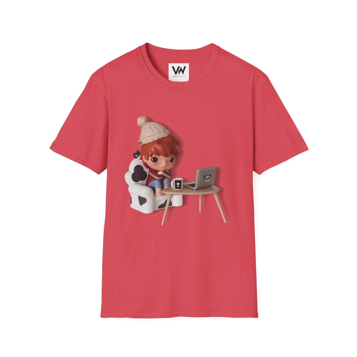 Cute Hirono Character T-Shirt by VOICEWEARS.COM