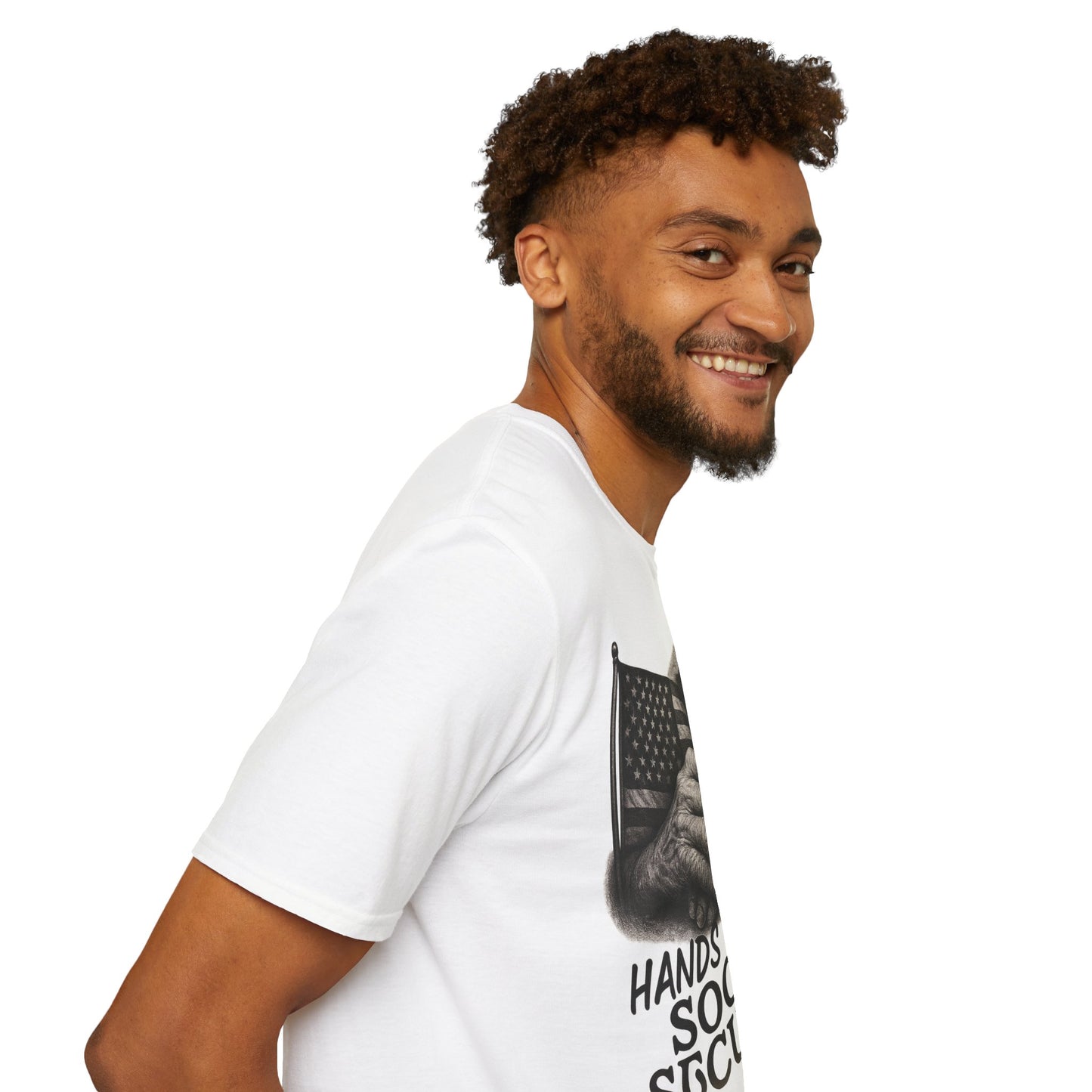 Activism for Social Security Unisex Graphic T-Shirt with Statement Design by Voicewears.com
