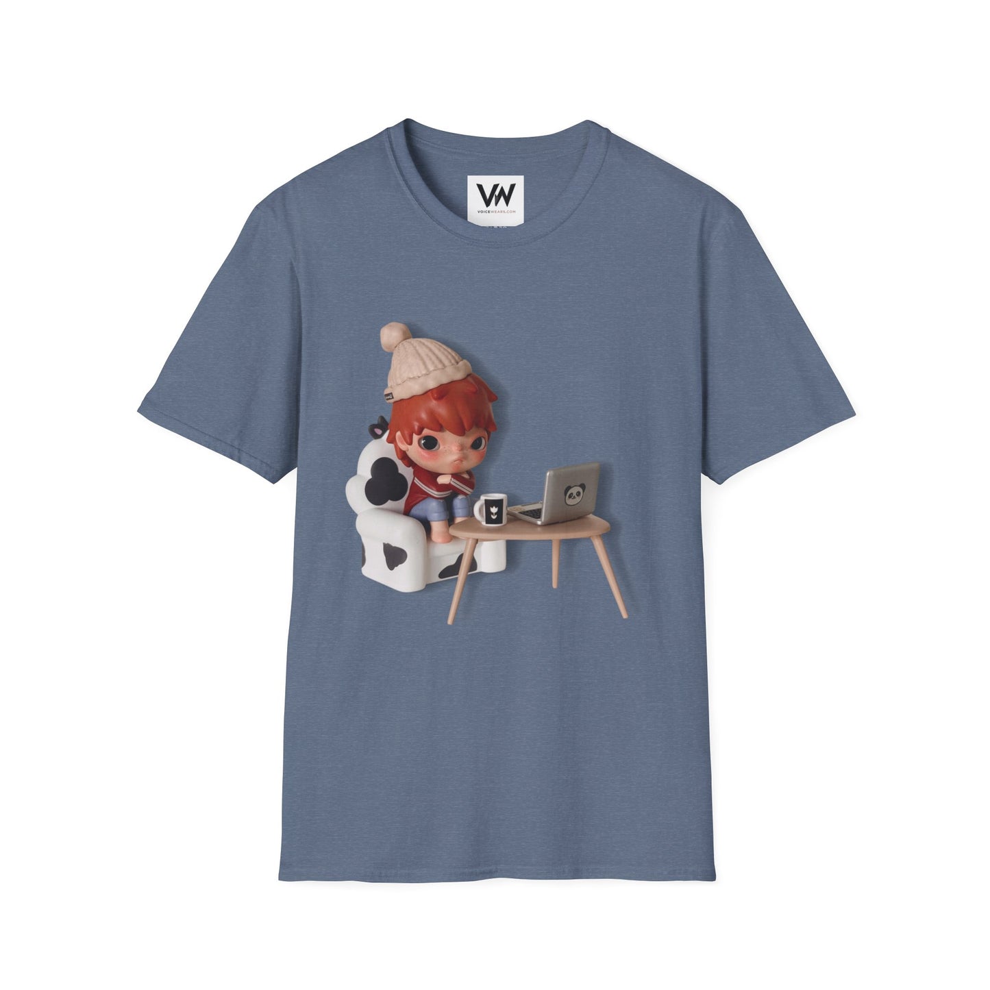 Cute Hirono Character T-Shirt by VOICEWEARS.COM