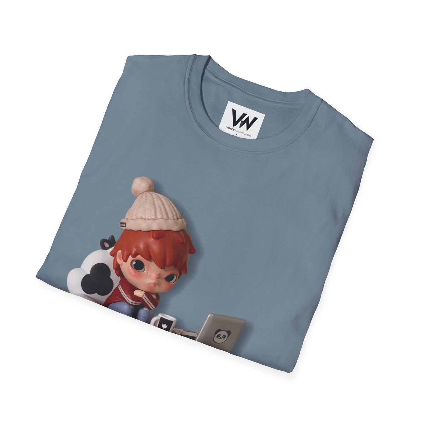 Cute Hirono Character T-Shirt by VOICEWEARS.COM
