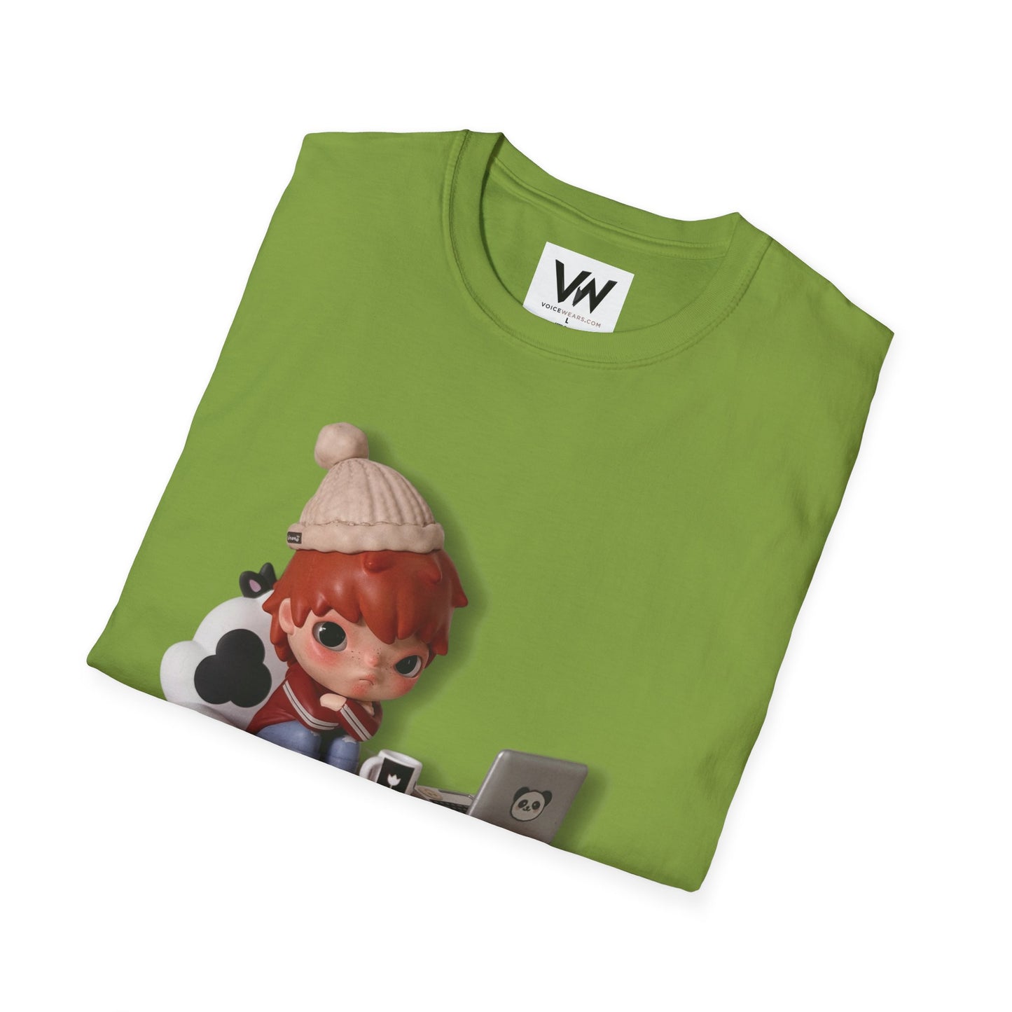 Cute Hirono Character T-Shirt by VOICEWEARS.COM