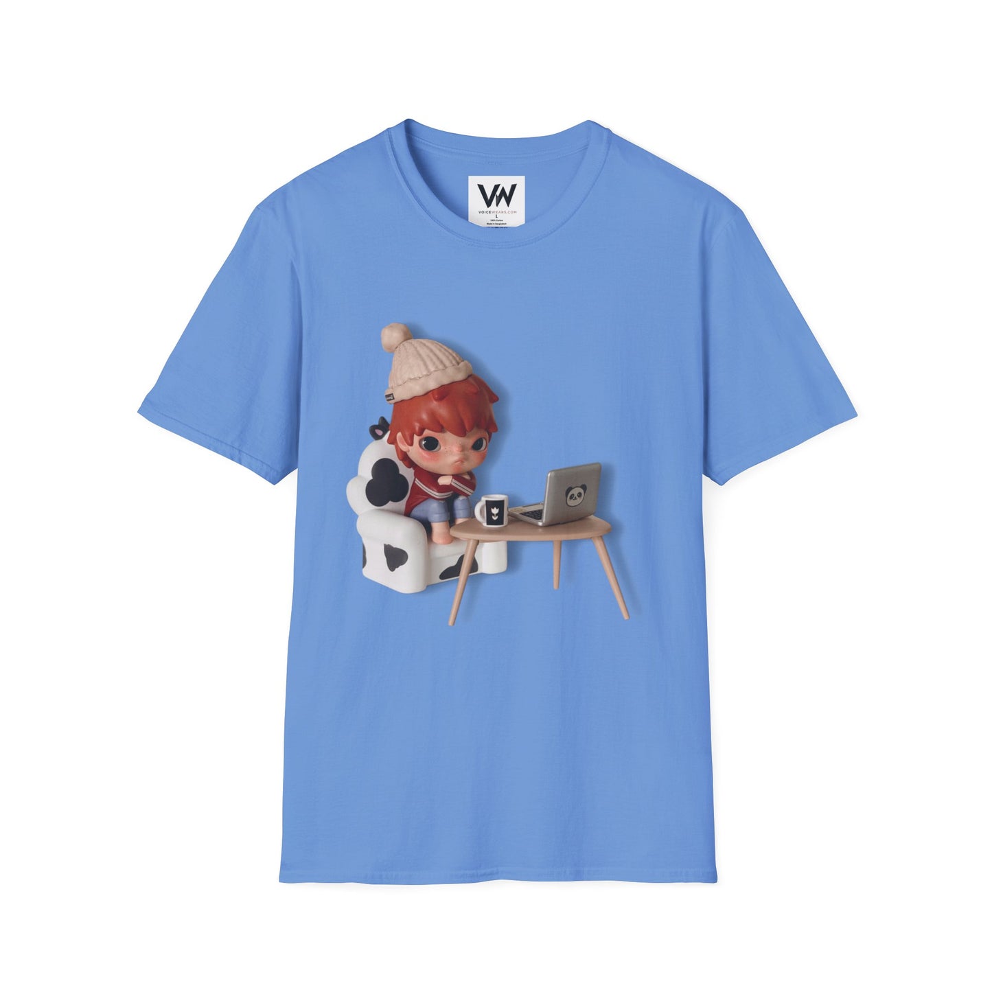 Cute Hirono Character T-Shirt by VOICEWEARS.COM