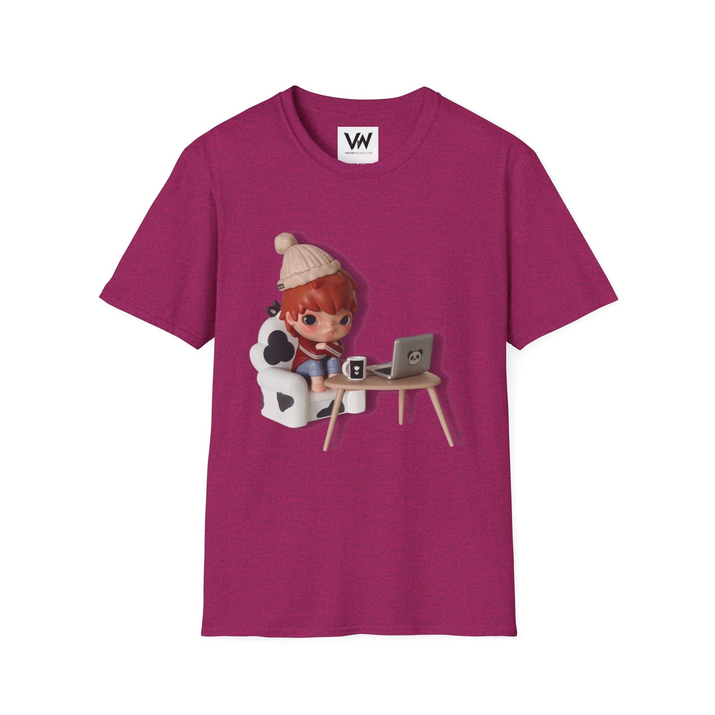 Cute Hirono Character T-Shirt by VOICEWEARS.COM