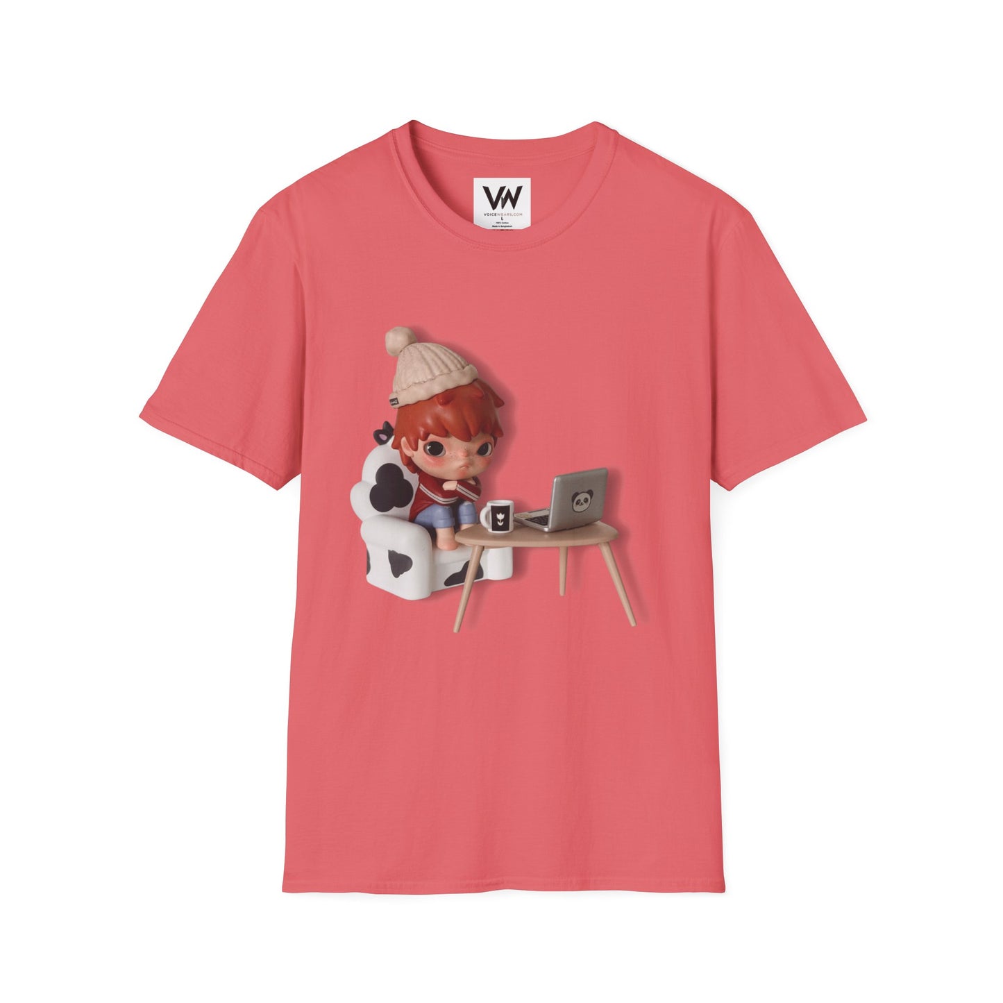 Cute Hirono Character T-Shirt by VOICEWEARS.COM