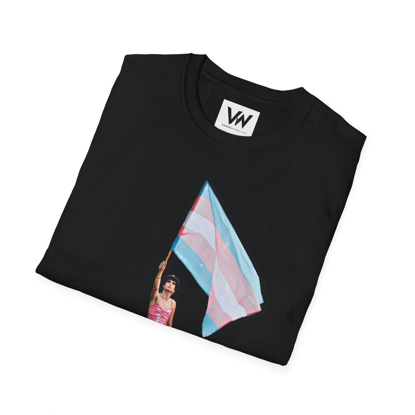 Lgbtq Flag T-Shirt by VOICEWEARS.COM