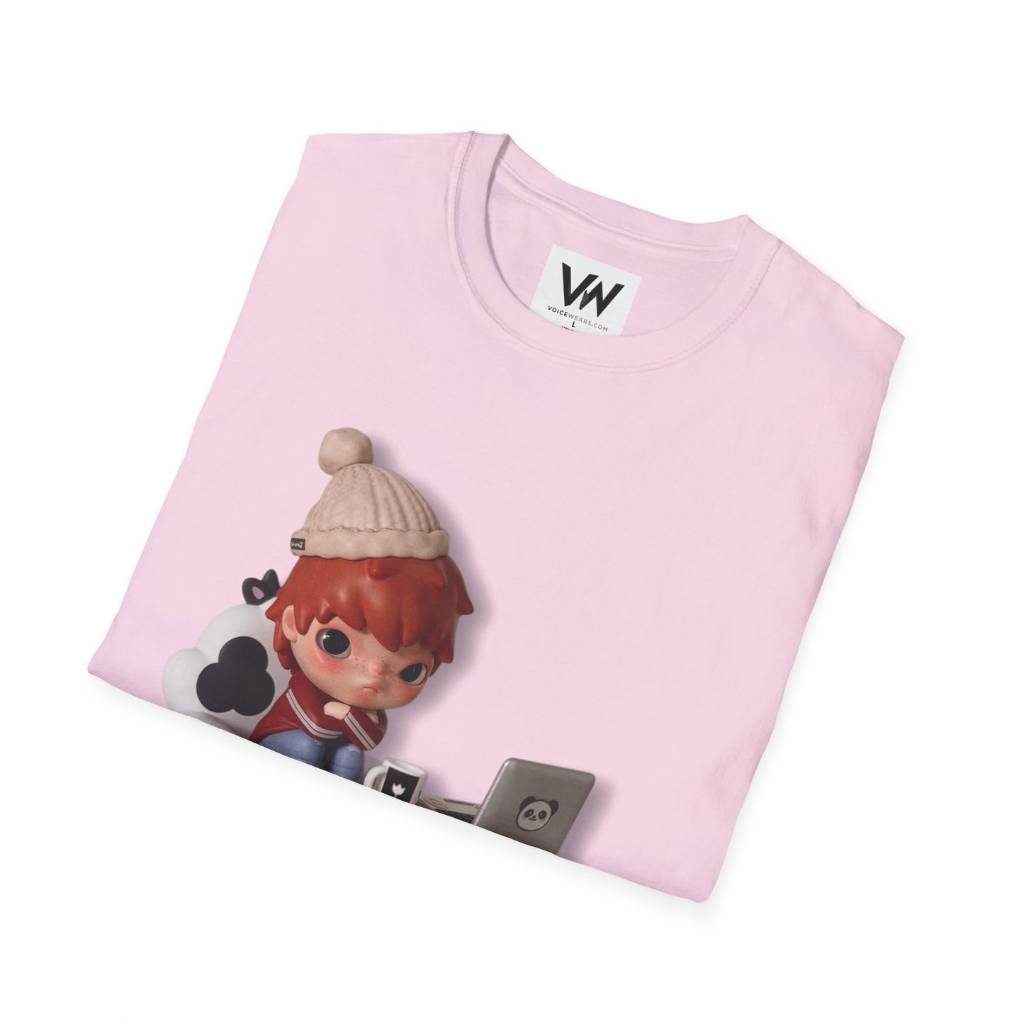 Cute Hirono Character T-Shirt by VOICEWEARS.COM