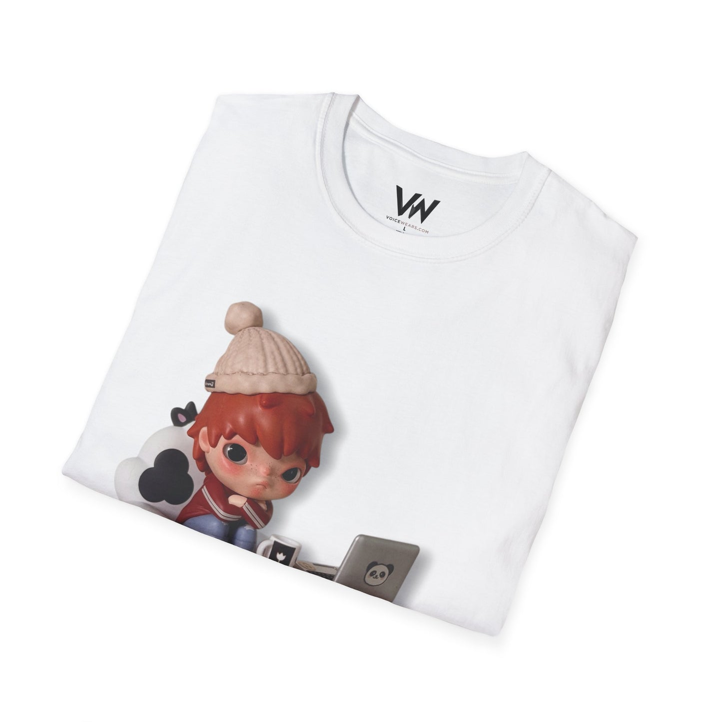 Cute Hirono Character T-Shirt by VOICEWEARS.COM