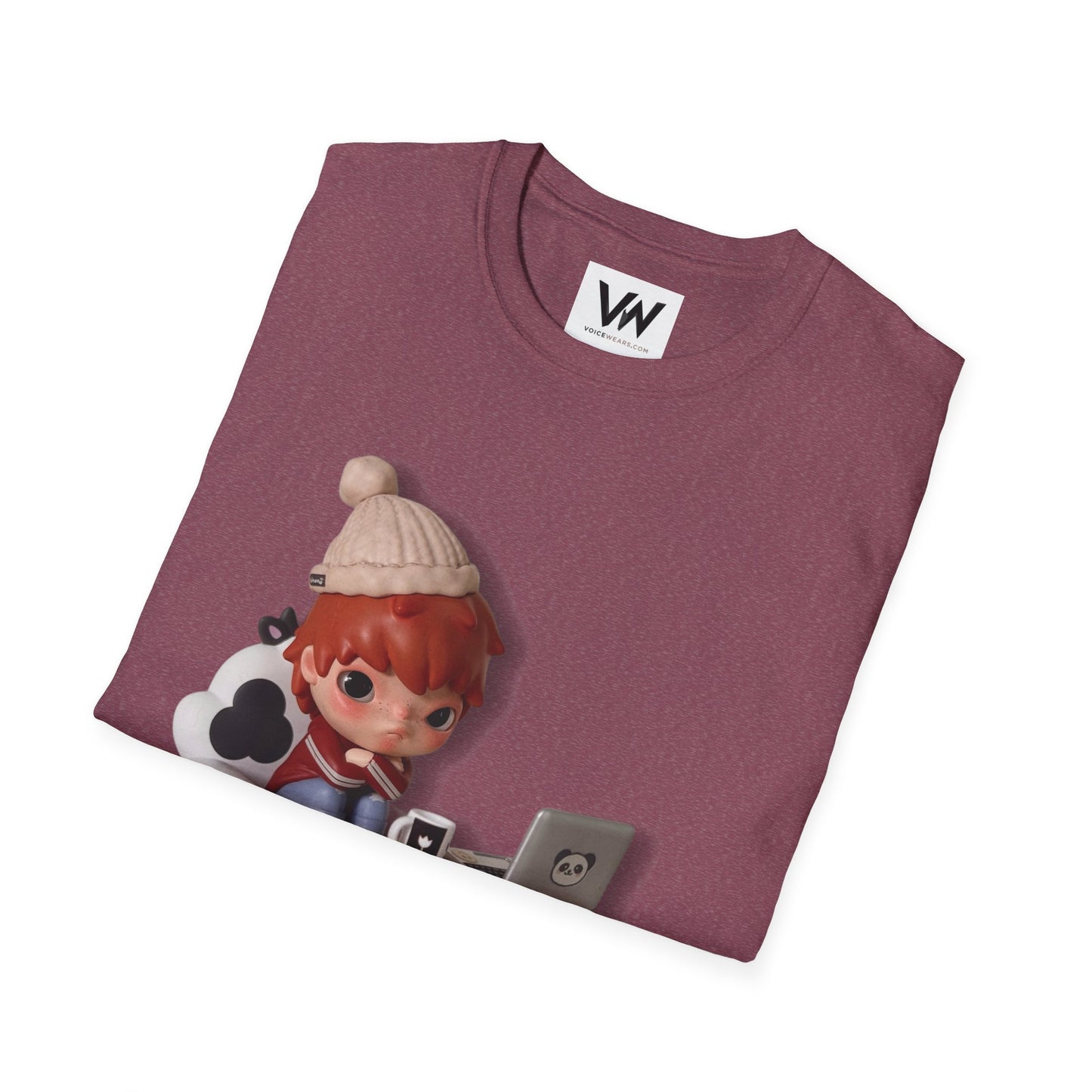 Cute Hirono Character T-Shirt by VOICEWEARS.COM