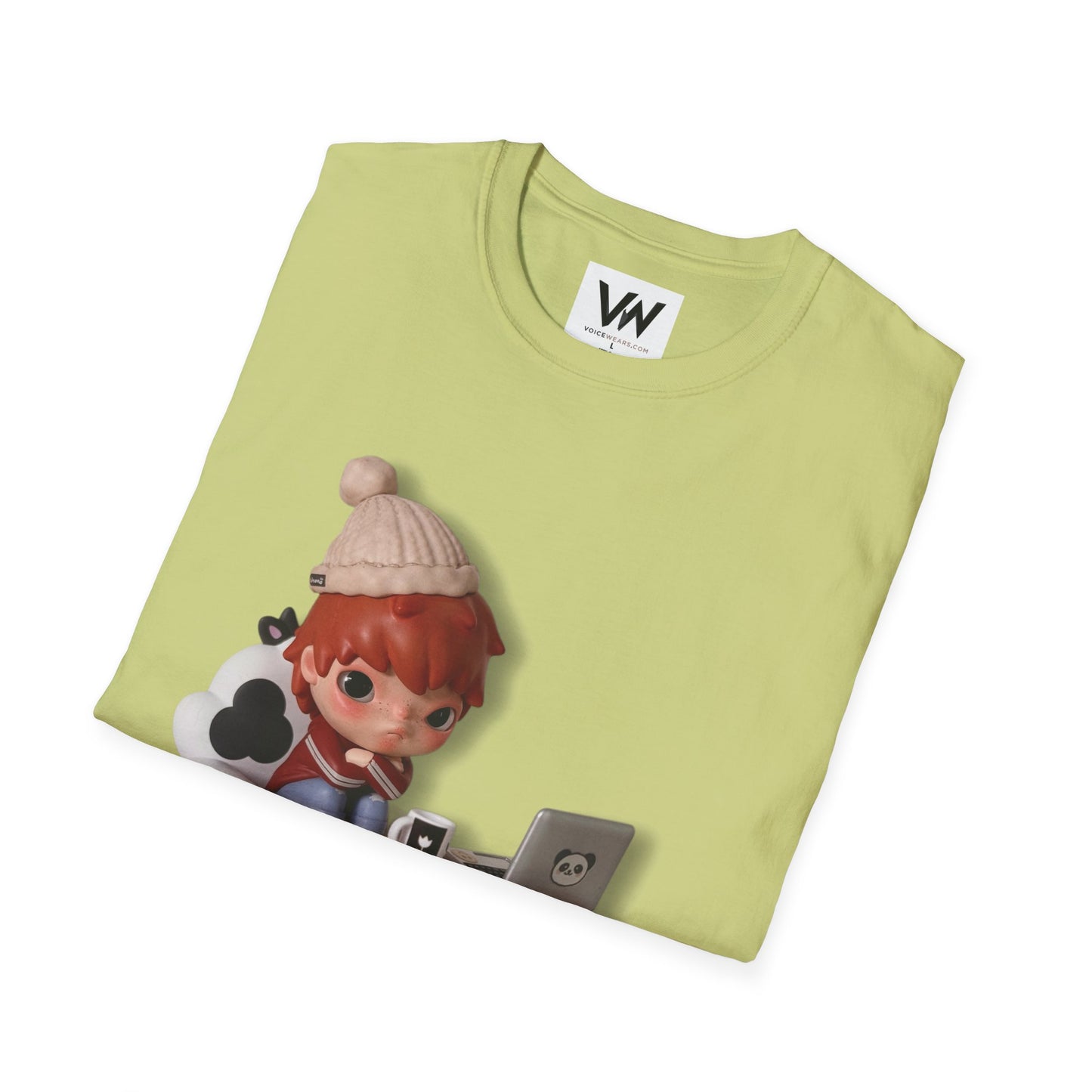 Cute Hirono Character T-Shirt by VOICEWEARS.COM