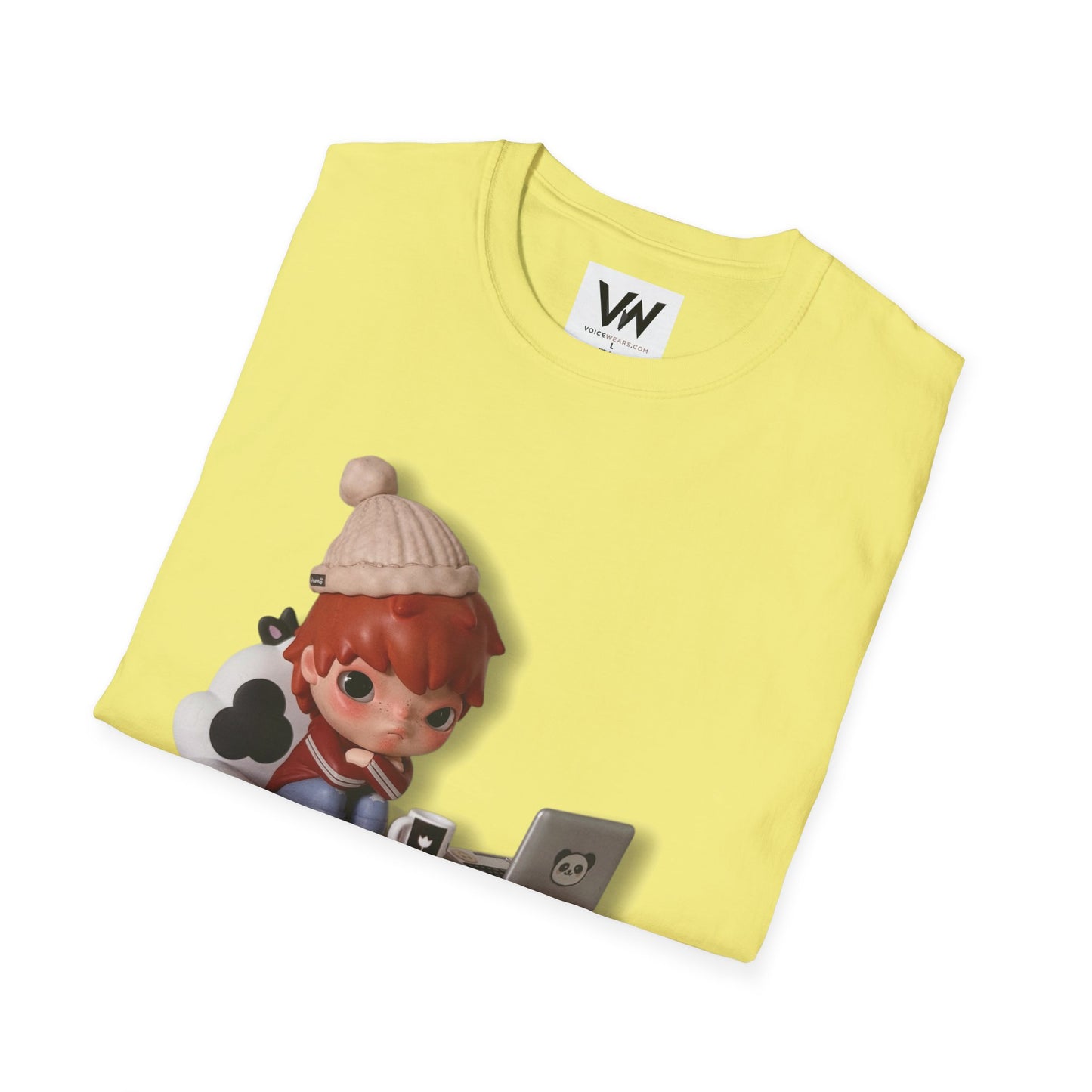 Cute Hirono Character T-Shirt by VOICEWEARS.COM