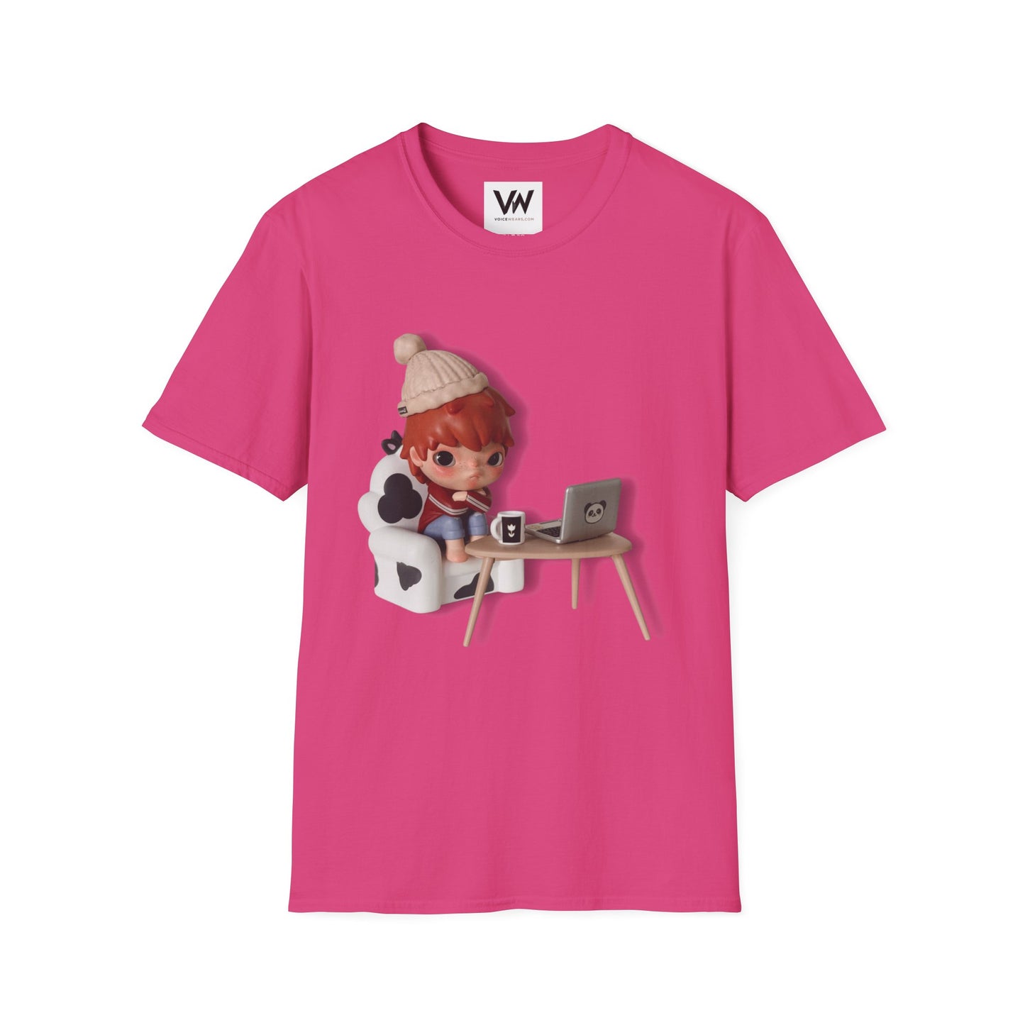 Cute Hirono Character T-Shirt by VOICEWEARS.COM