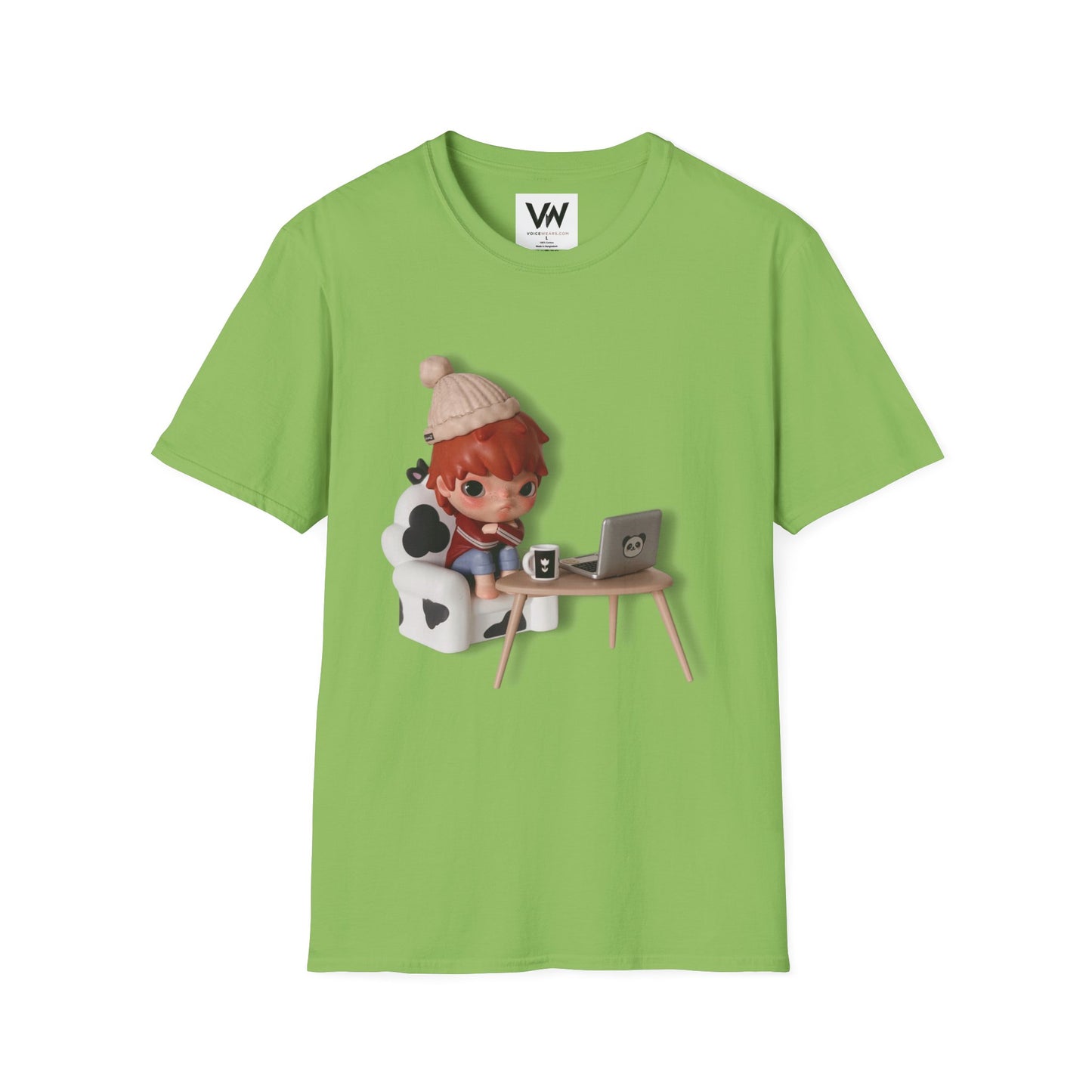 Cute Hirono Character T-Shirt by VOICEWEARS.COM