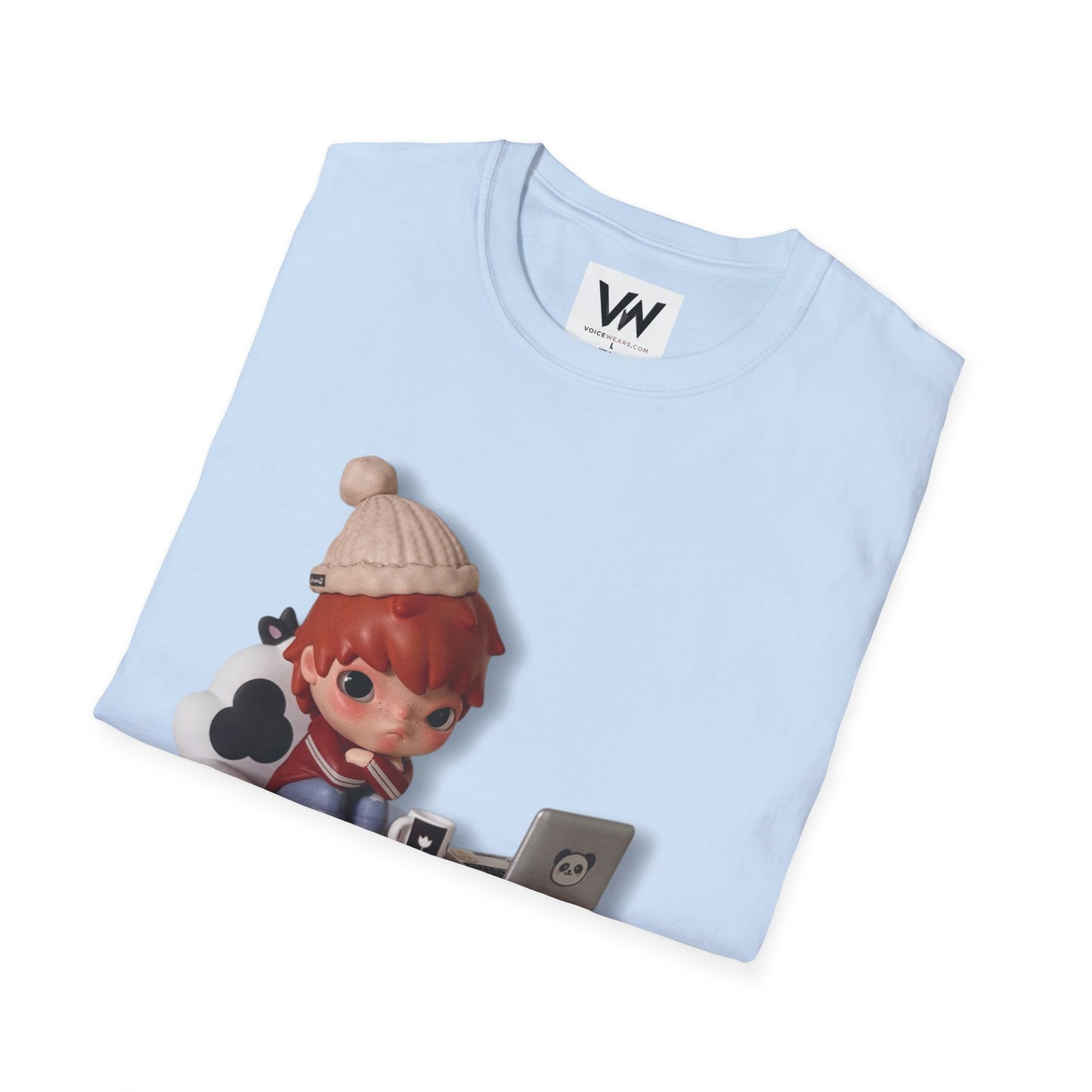 Cute Hirono Character T-Shirt by VOICEWEARS.COM