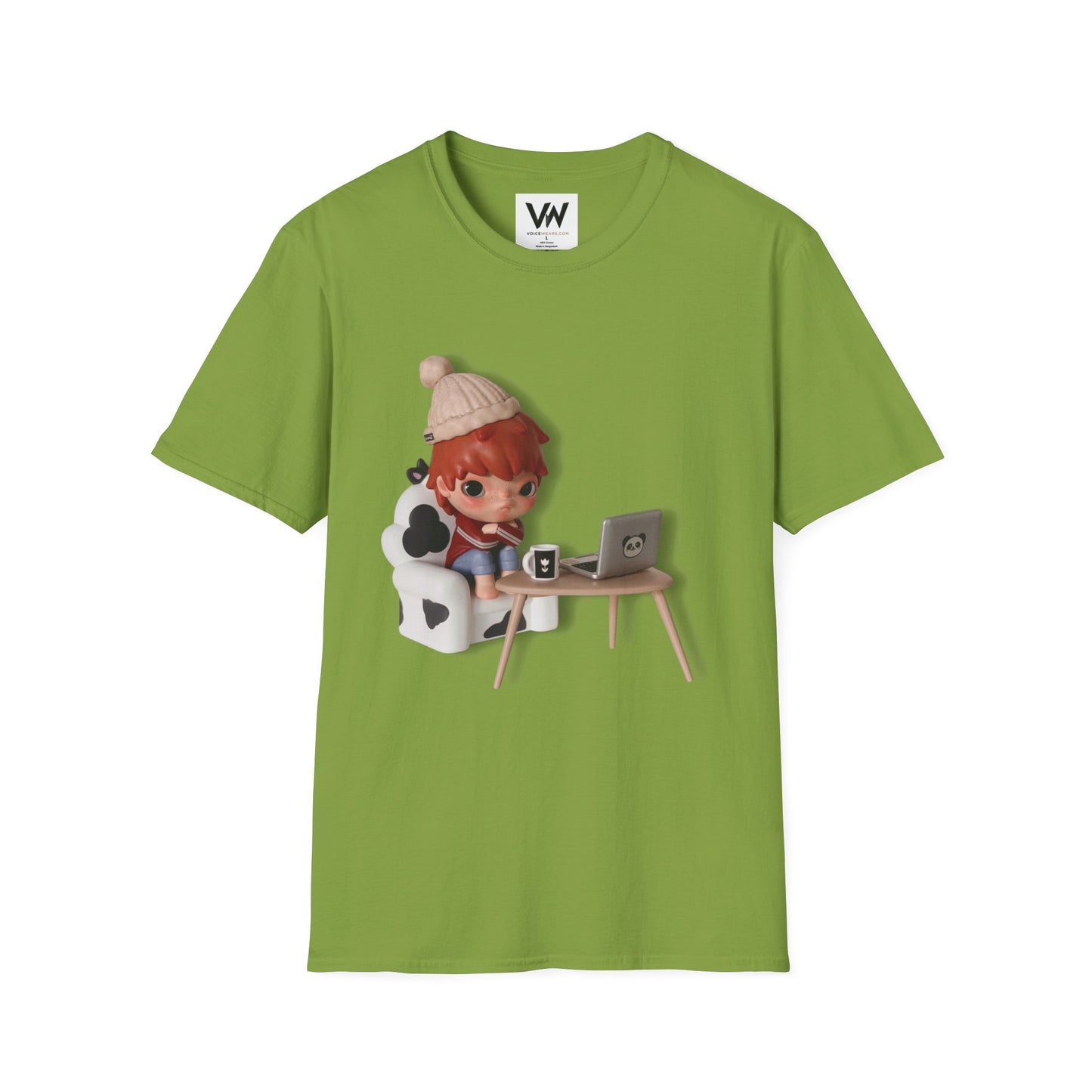 Cute Hirono Character T-Shirt by VOICEWEARS.COM