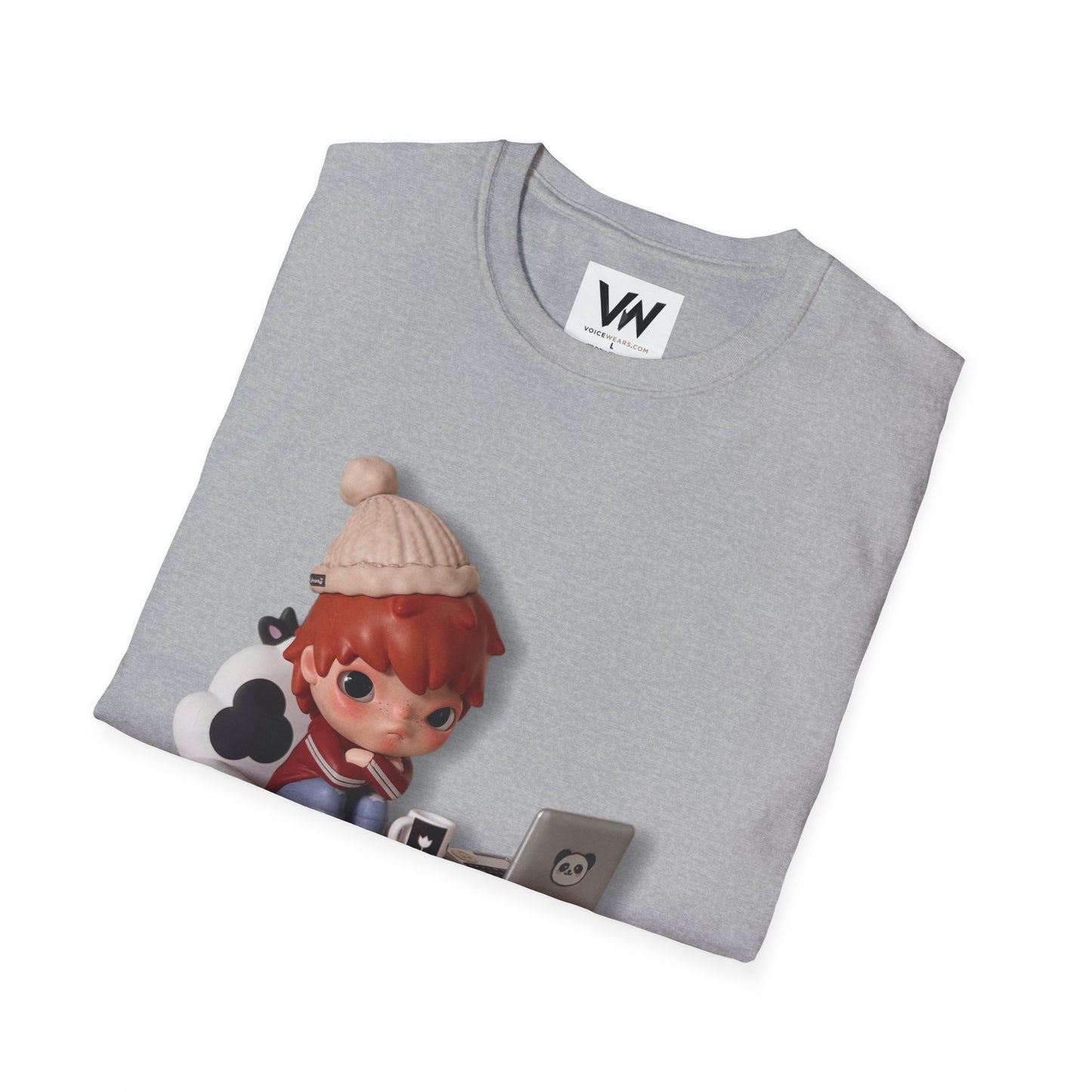 Cute Hirono Character T-Shirt by VOICEWEARS.COM