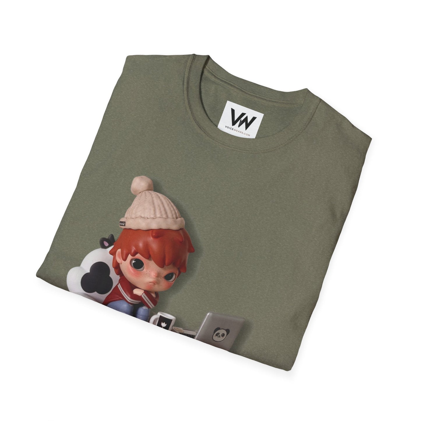 Cute Hirono Character T-Shirt by VOICEWEARS.COM
