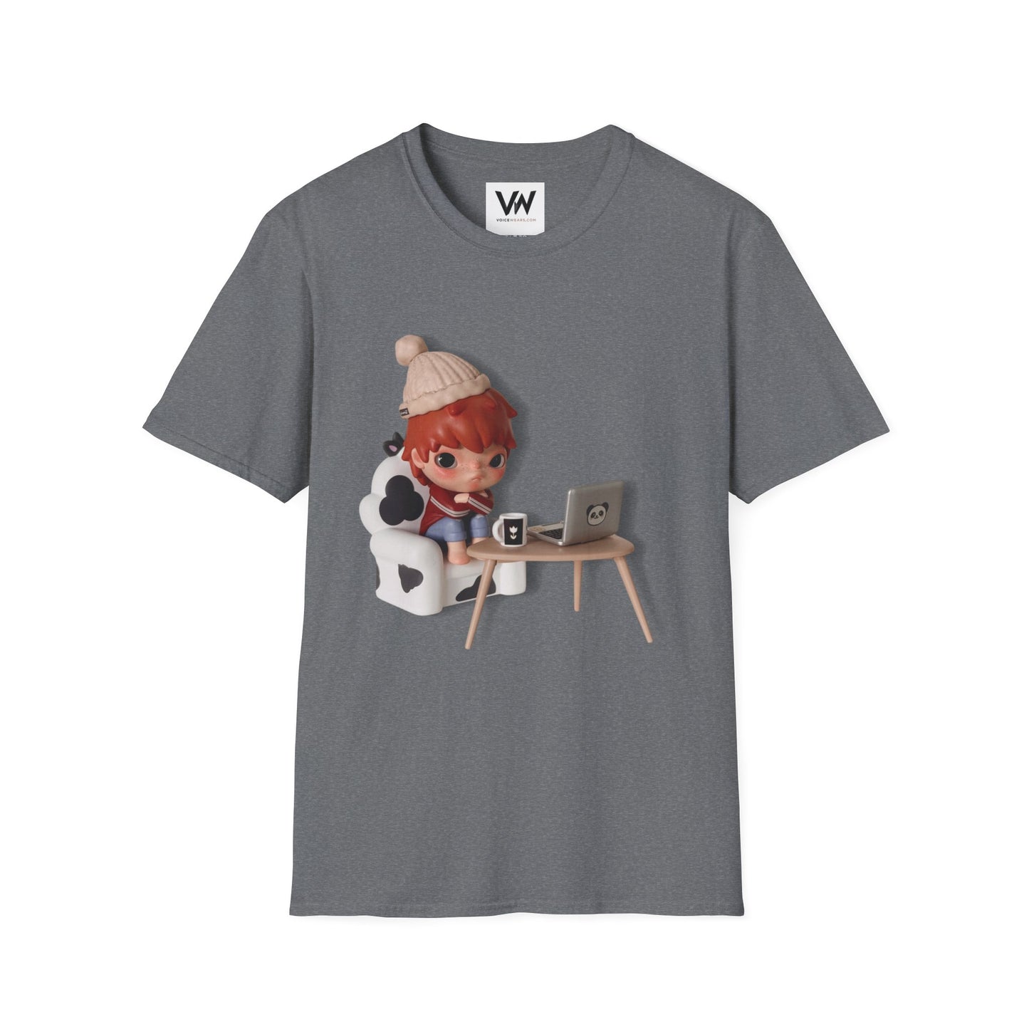 Cute Hirono Character T-Shirt by VOICEWEARS.COM