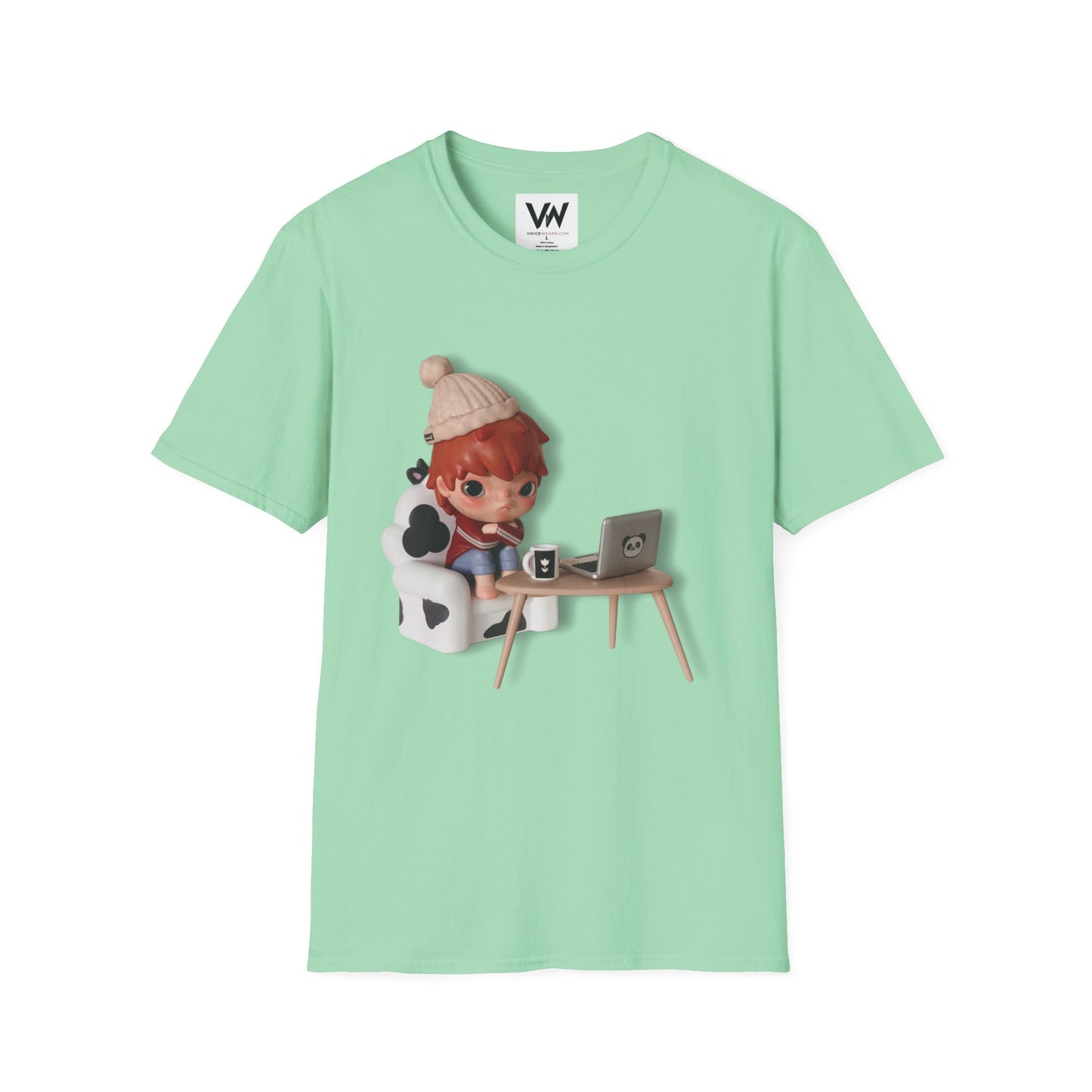 Cute Hirono Character T-Shirt by VOICEWEARS.COM
