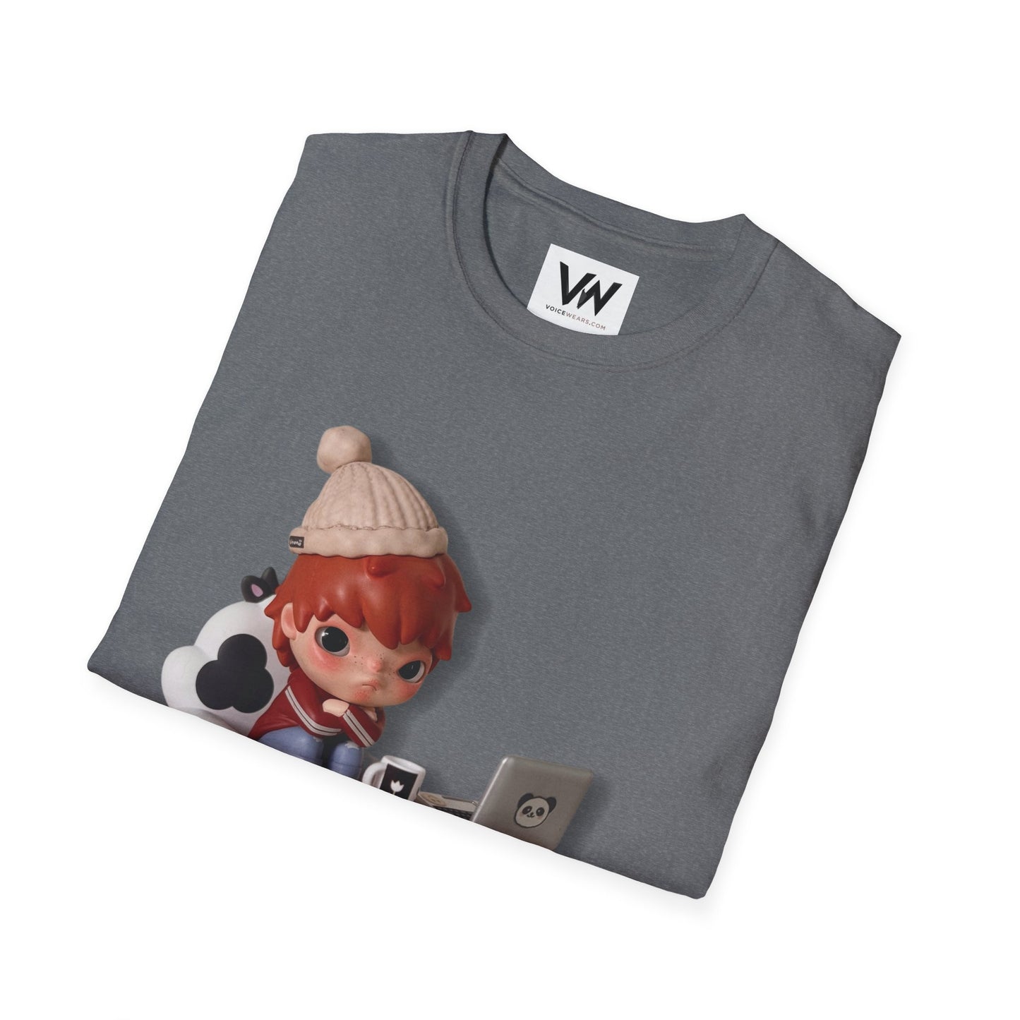 Cute Hirono Character T-Shirt by VOICEWEARS.COM