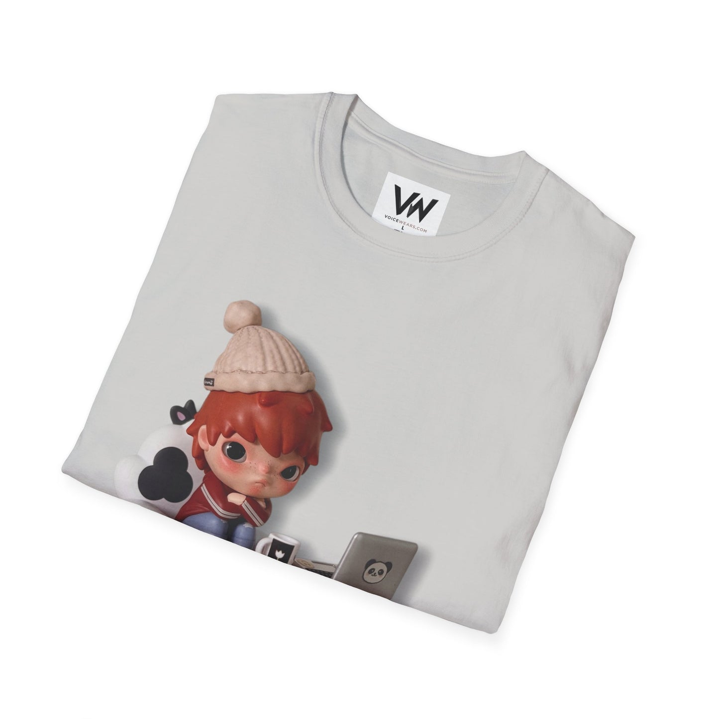 Cute Hirono Character T-Shirt by VOICEWEARS.COM