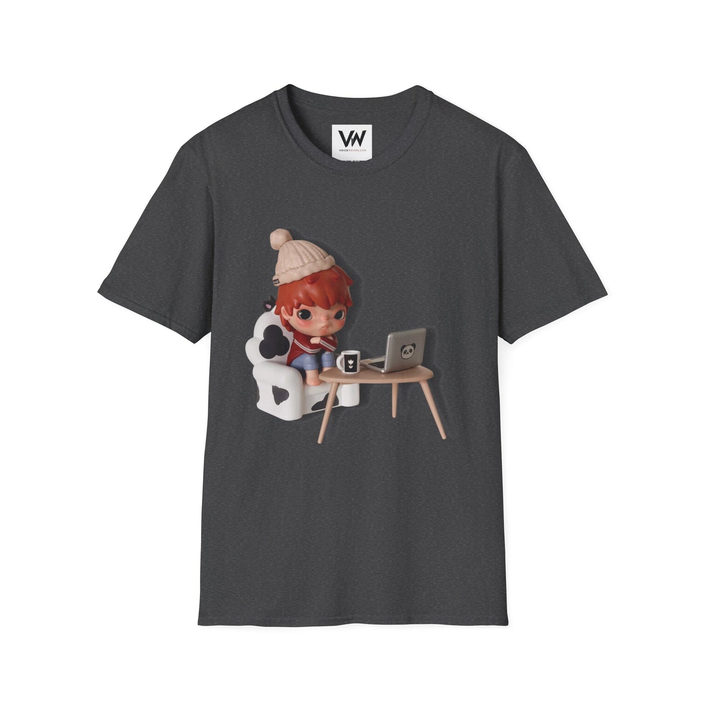 Cute Hirono Character T-Shirt by VOICEWEARS.COM