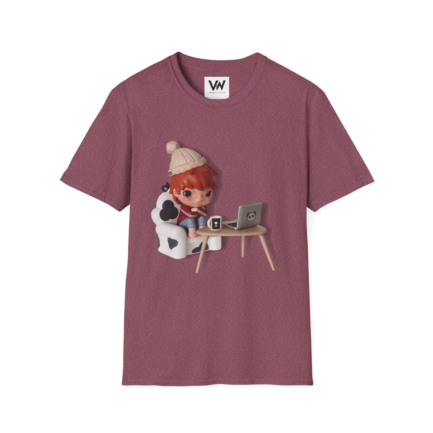 Cute Hirono Character T-Shirt by VOICEWEARS.COM
