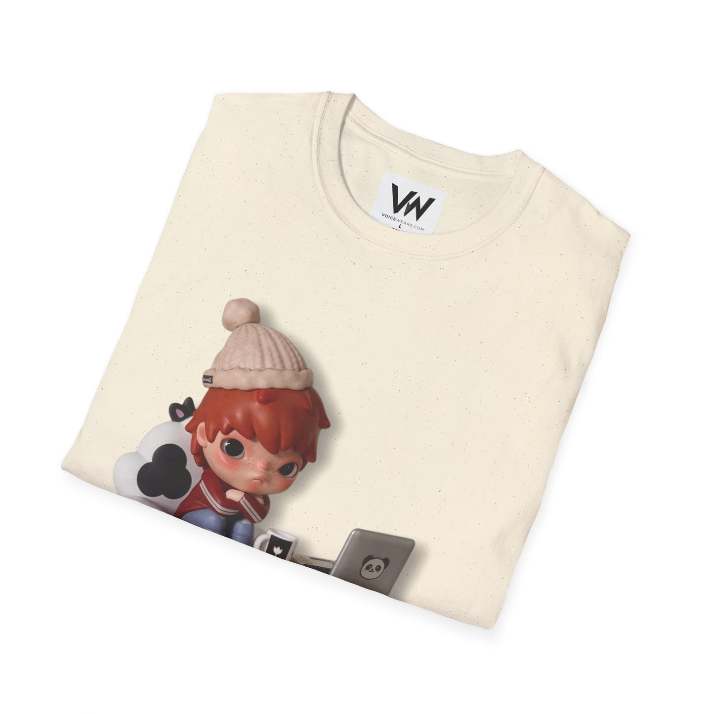 Cute Hirono Character T-Shirt by VOICEWEARS.COM