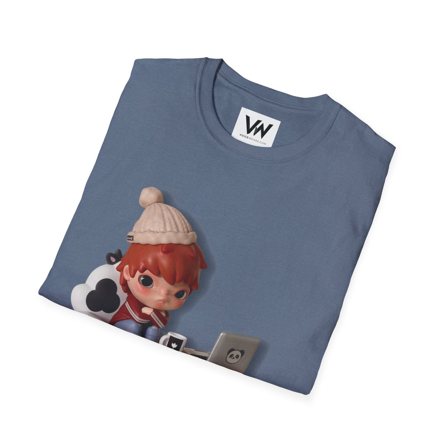 Cute Hirono Character T-Shirt by VOICEWEARS.COM