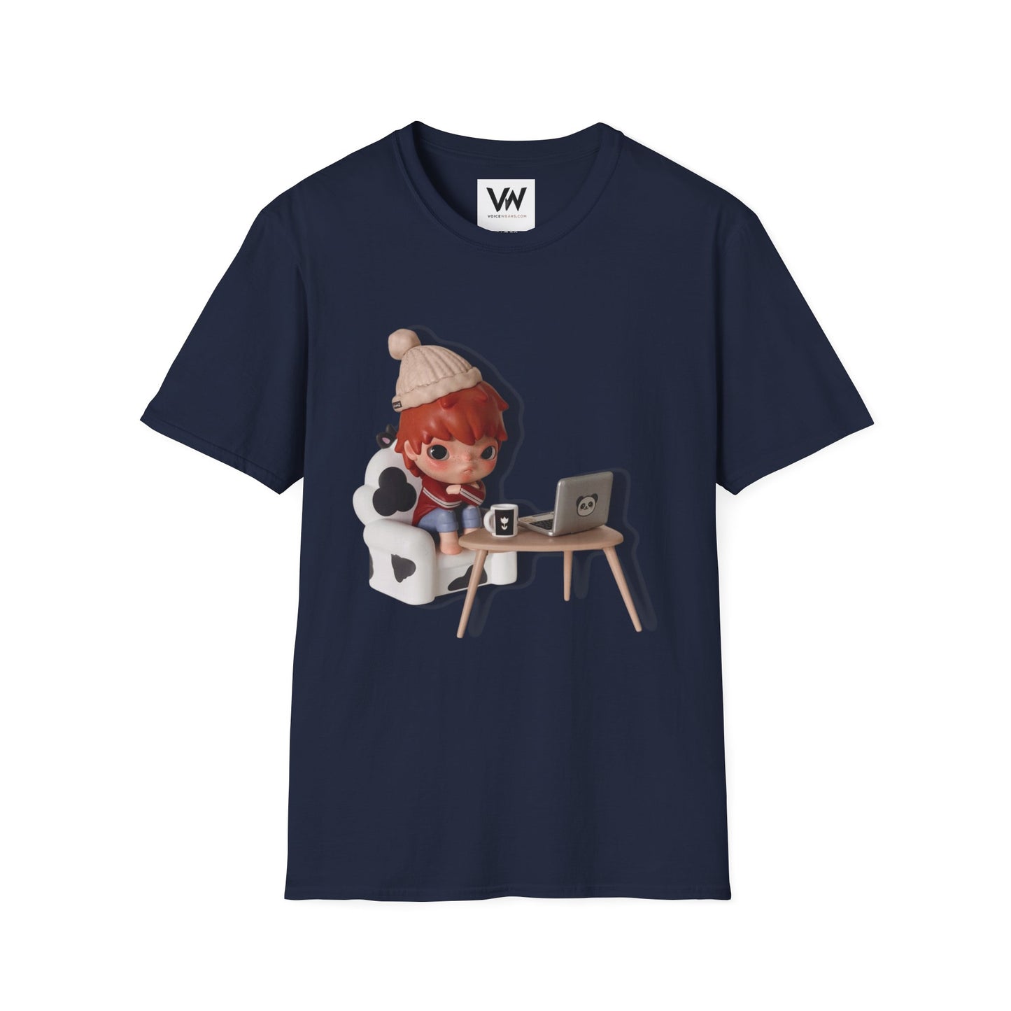 Cute Hirono Character T-Shirt by VOICEWEARS.COM