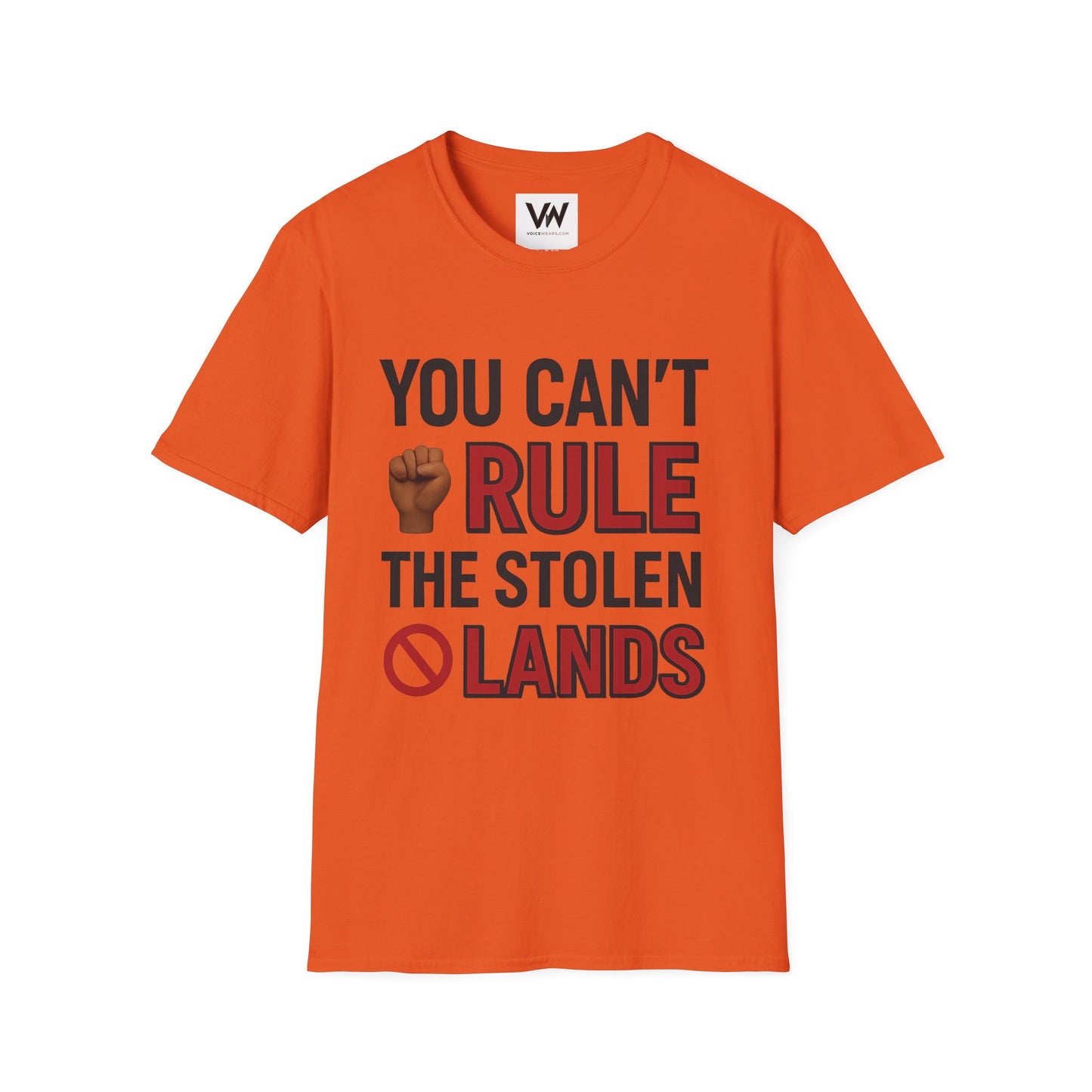 You can't Rule....Unisex Graphic T-Shirt with Statement Design by VOICEWEARS.COM