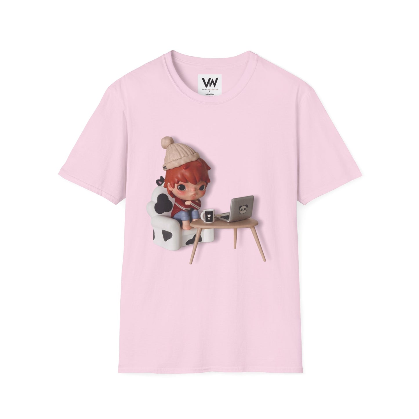 Cute Hirono Character T-Shirt by VOICEWEARS.COM