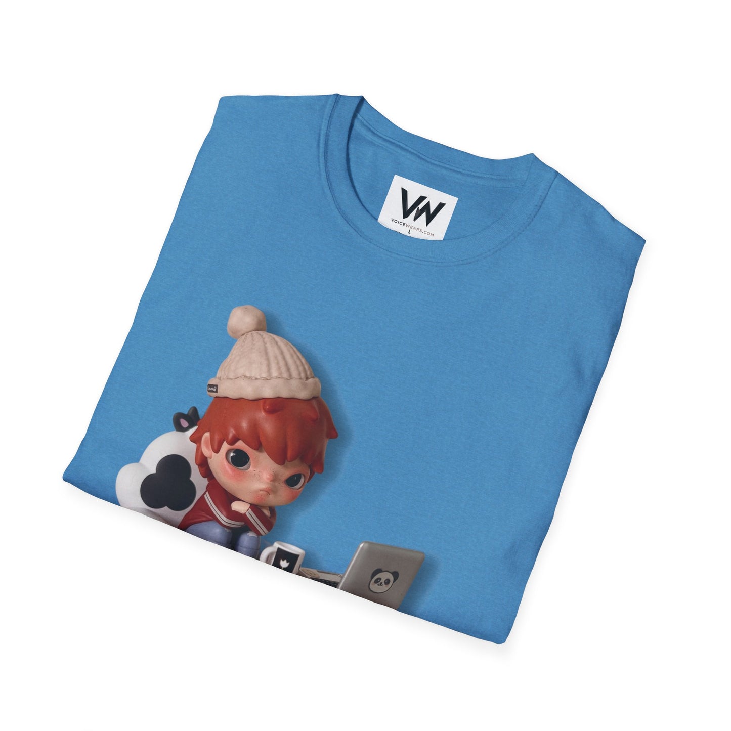 Cute Hirono Character T-Shirt by VOICEWEARS.COM