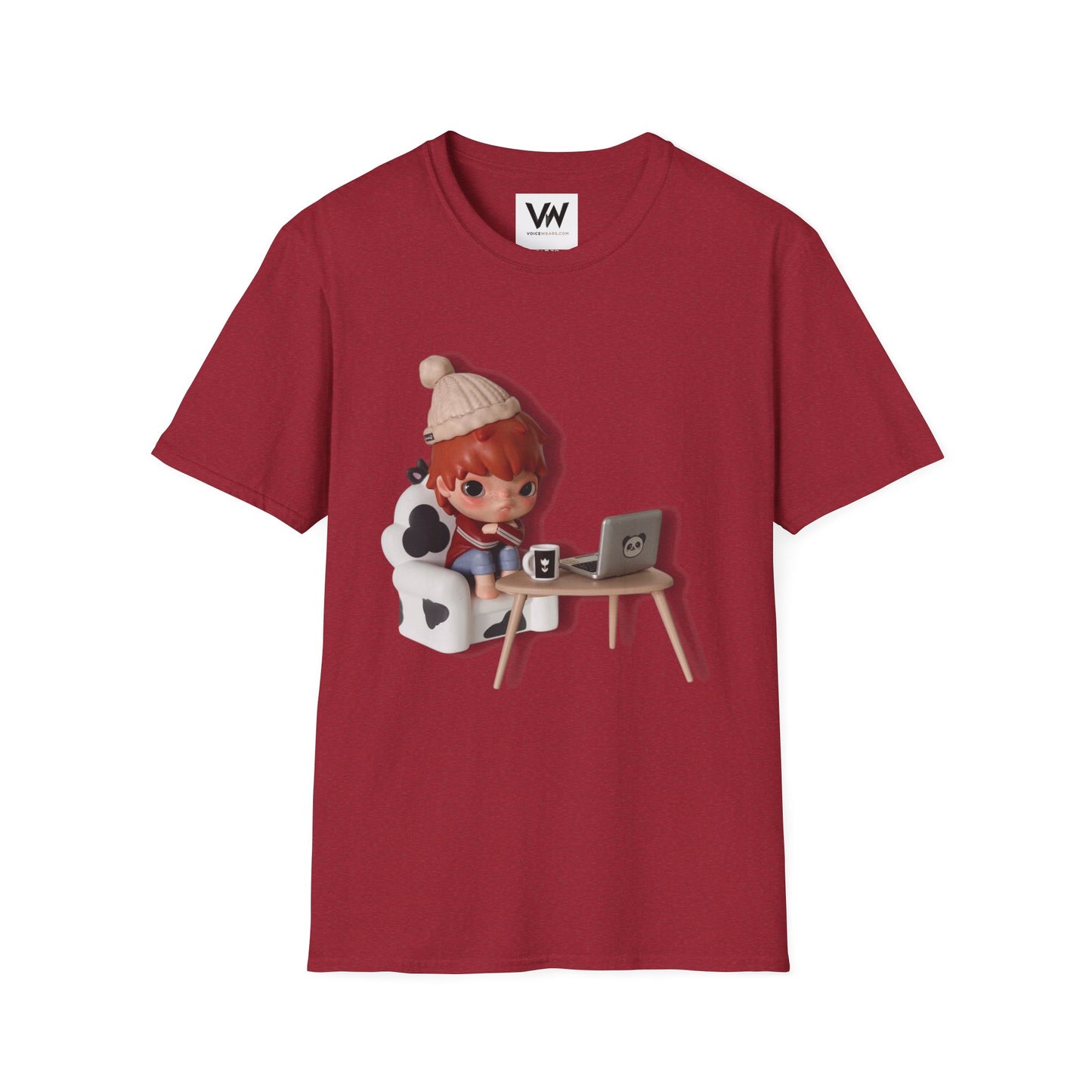 Cute Hirono Character T-Shirt by VOICEWEARS.COM