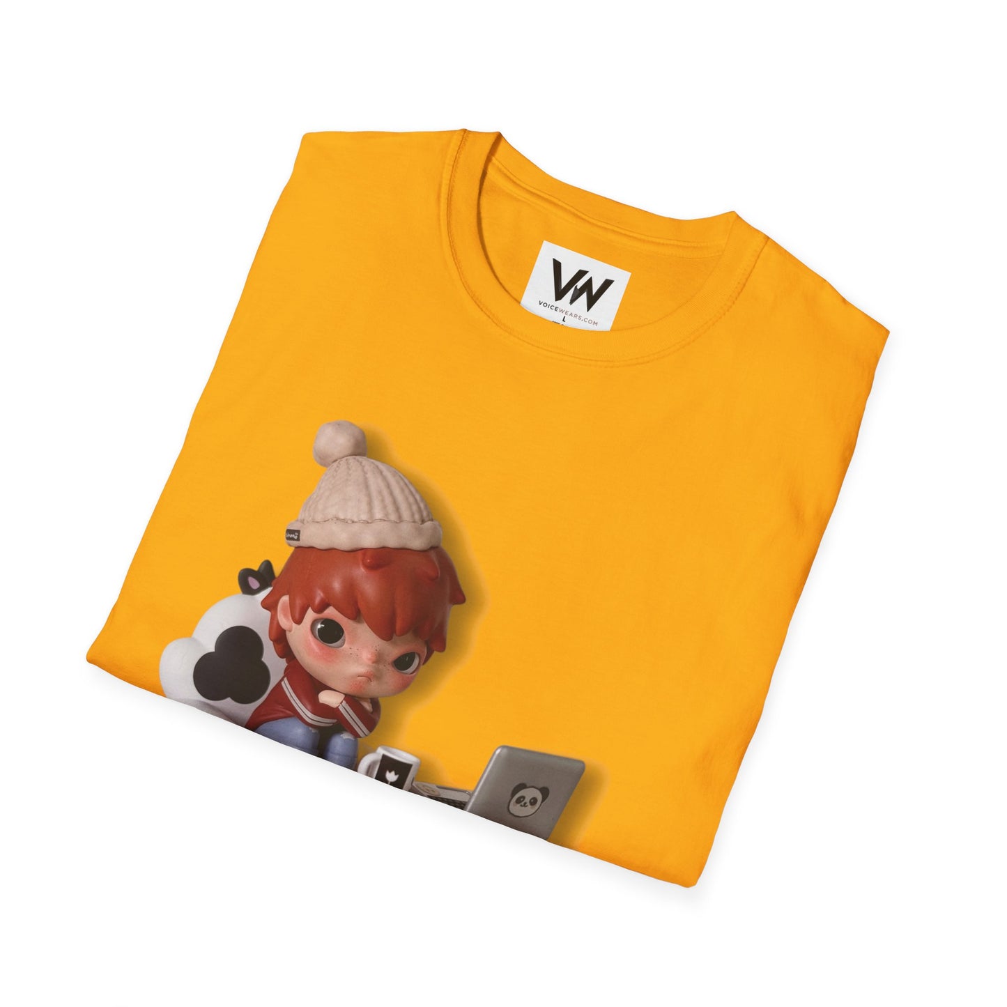 Cute Hirono Character T-Shirt by VOICEWEARS.COM