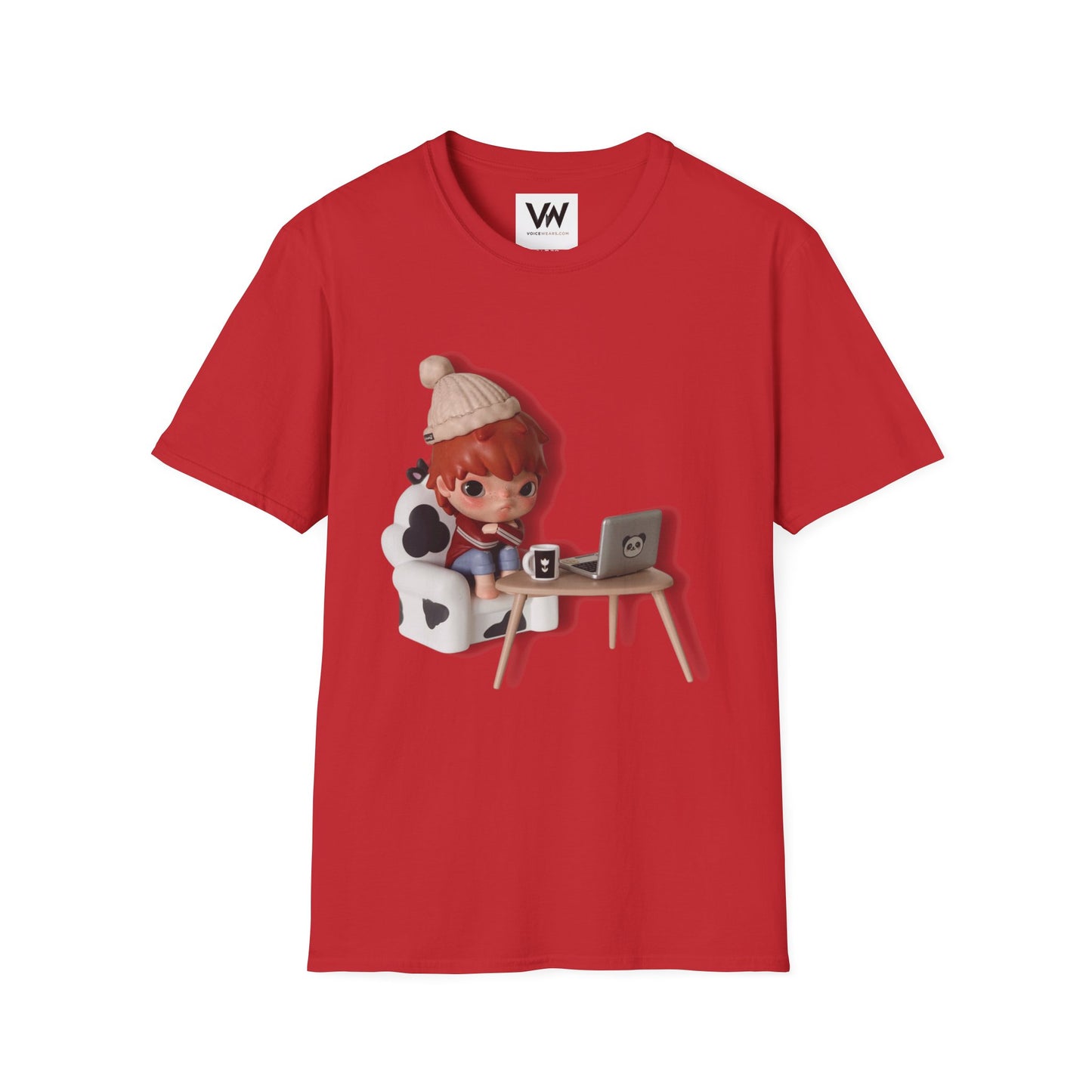 Cute Hirono Character T-Shirt by VOICEWEARS.COM