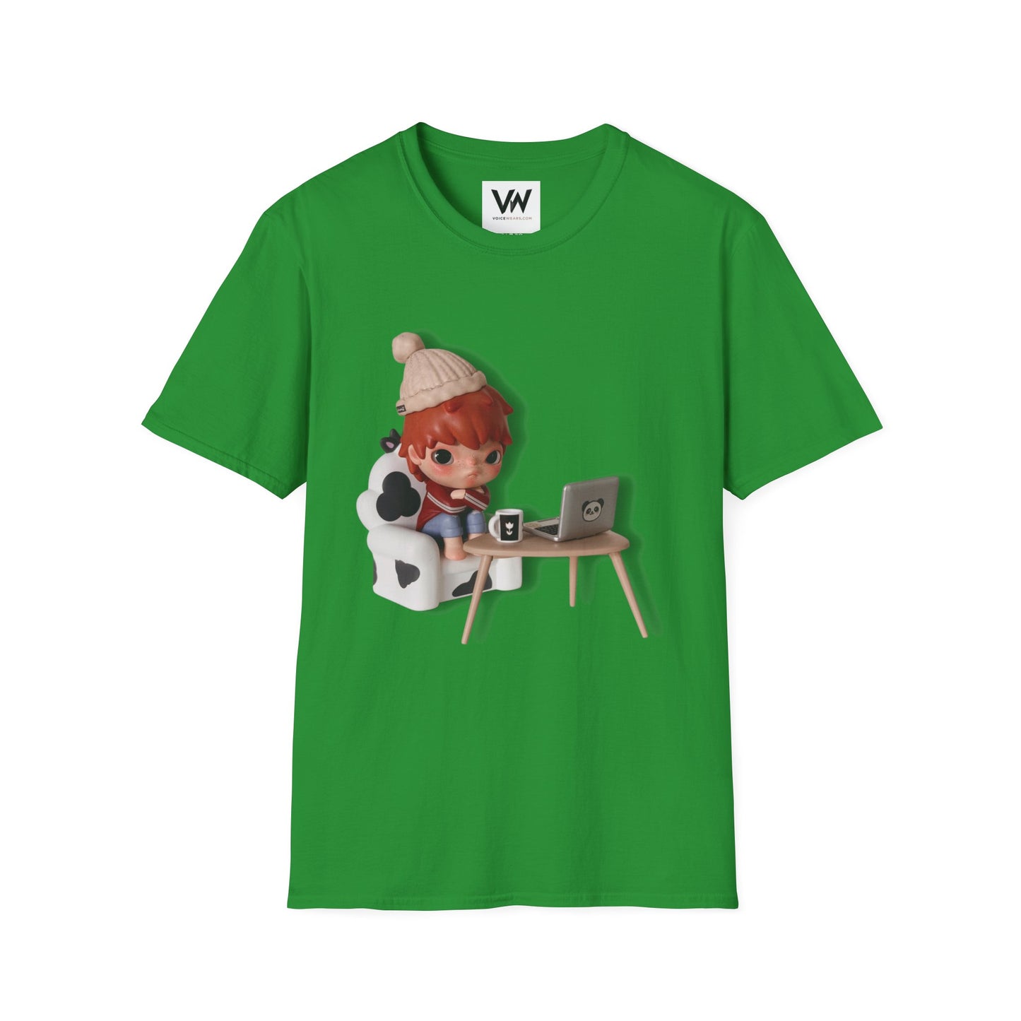 Cute Hirono Character T-Shirt by VOICEWEARS.COM