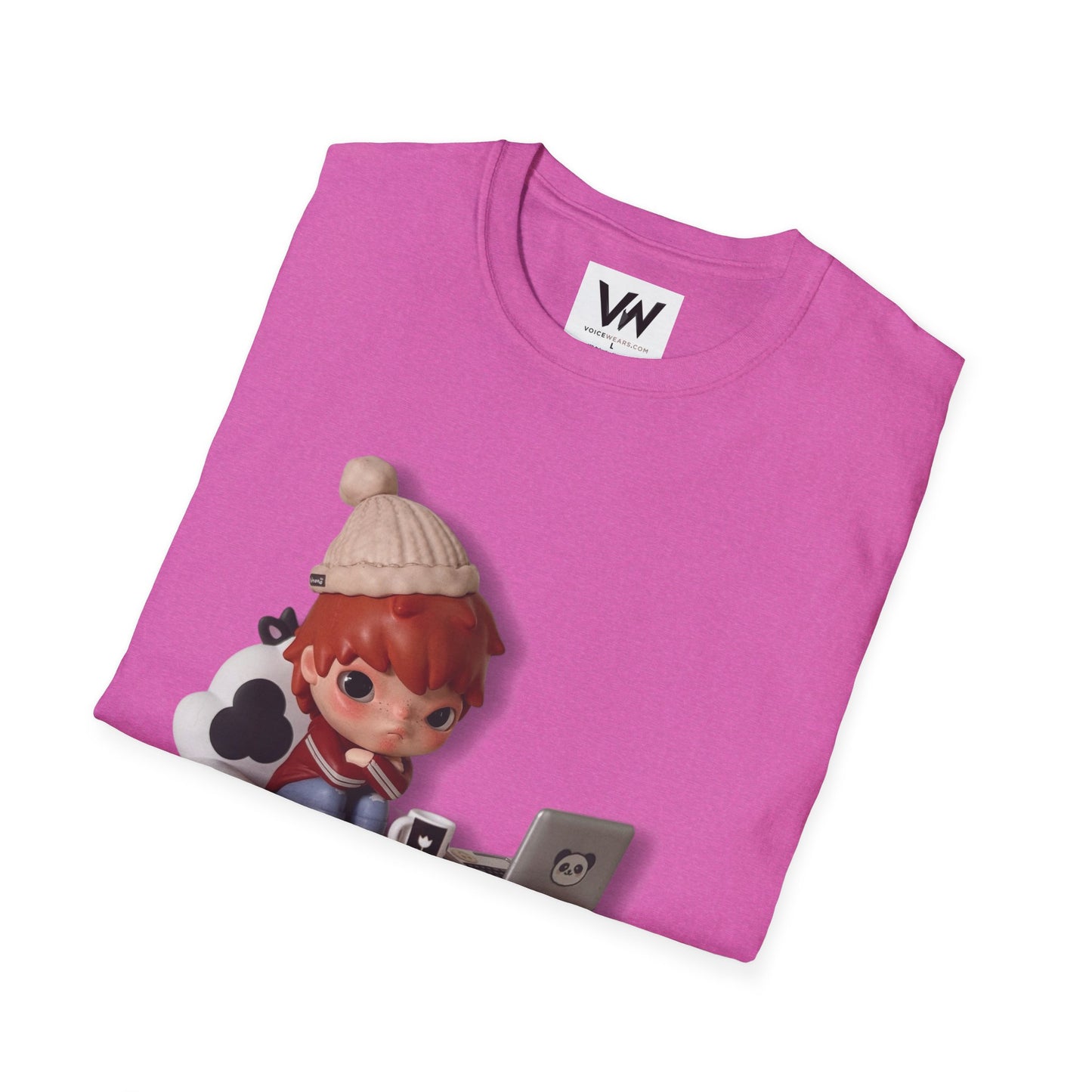 Cute Hirono Character T-Shirt by VOICEWEARS.COM