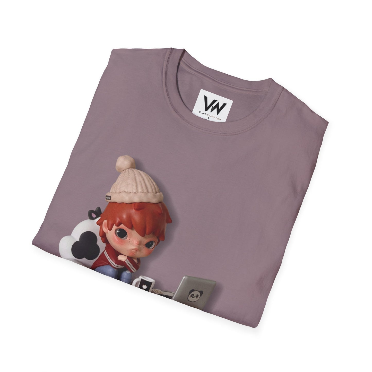 Cute Hirono Character T-Shirt by VOICEWEARS.COM