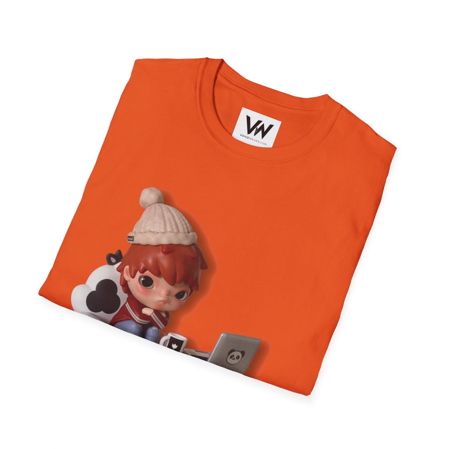 Cute Hirono Character T-Shirt by VOICEWEARS.COM