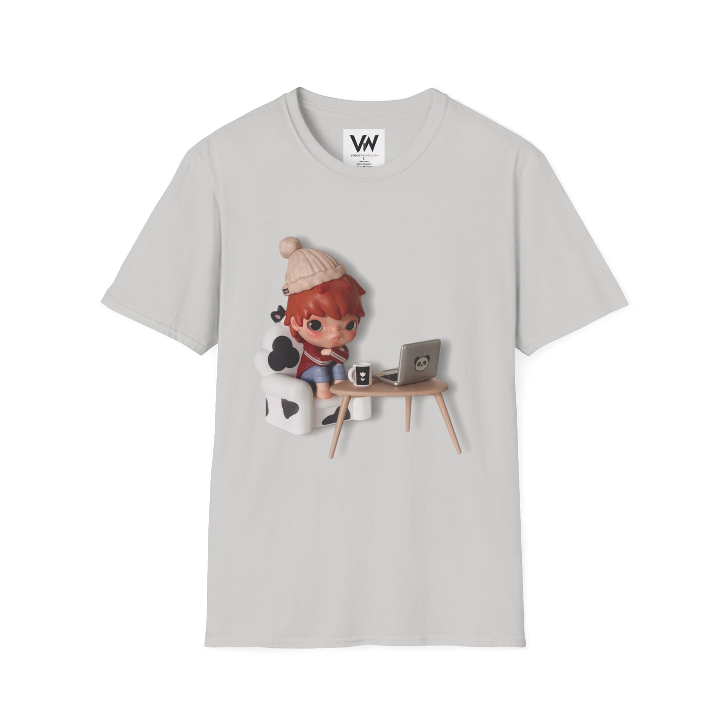 Cute Hirono Character T-Shirt by VOICEWEARS.COM