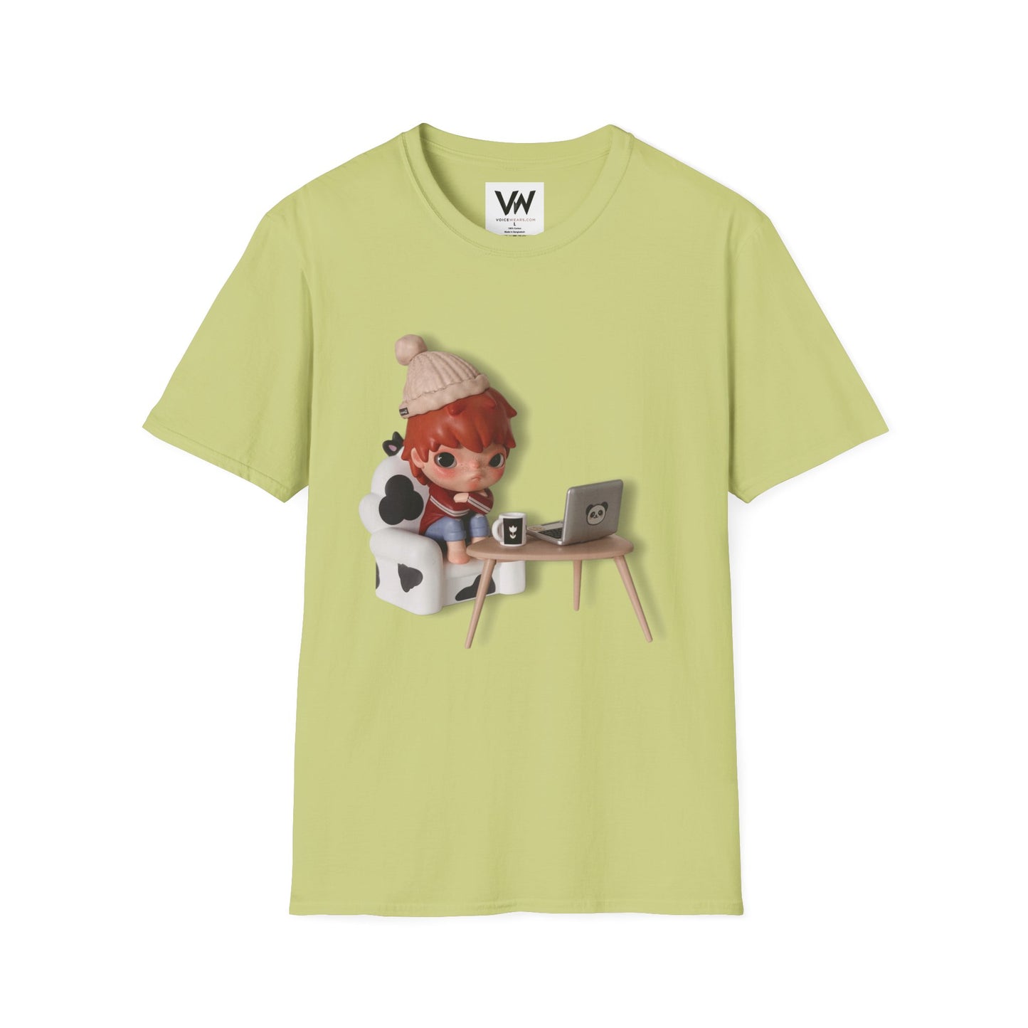 Cute Hirono Character T-Shirt by VOICEWEARS.COM