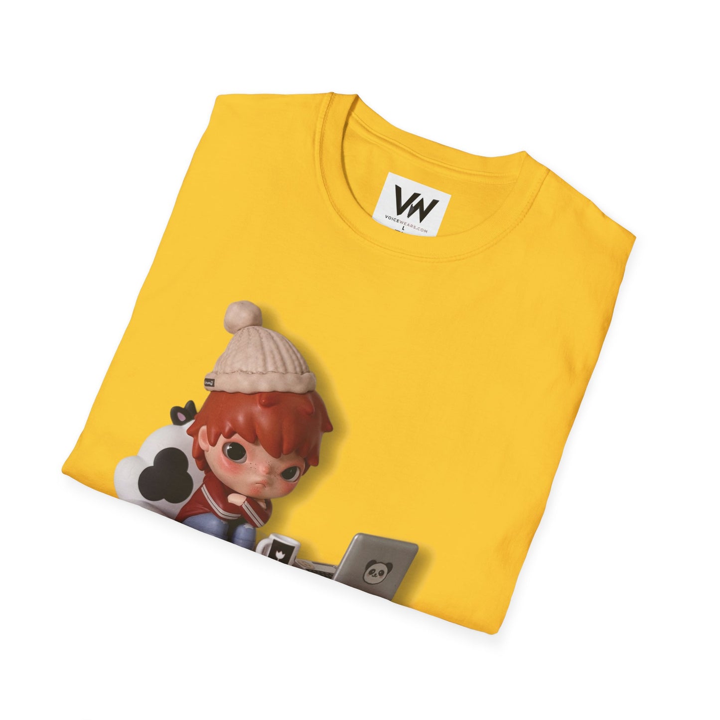 Cute Hirono Character T-Shirt by VOICEWEARS.COM