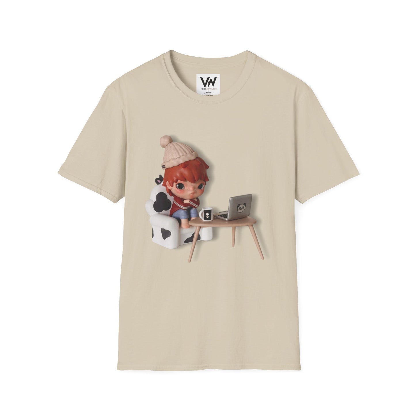 Cute Hirono Character T-Shirt by VOICEWEARS.COM