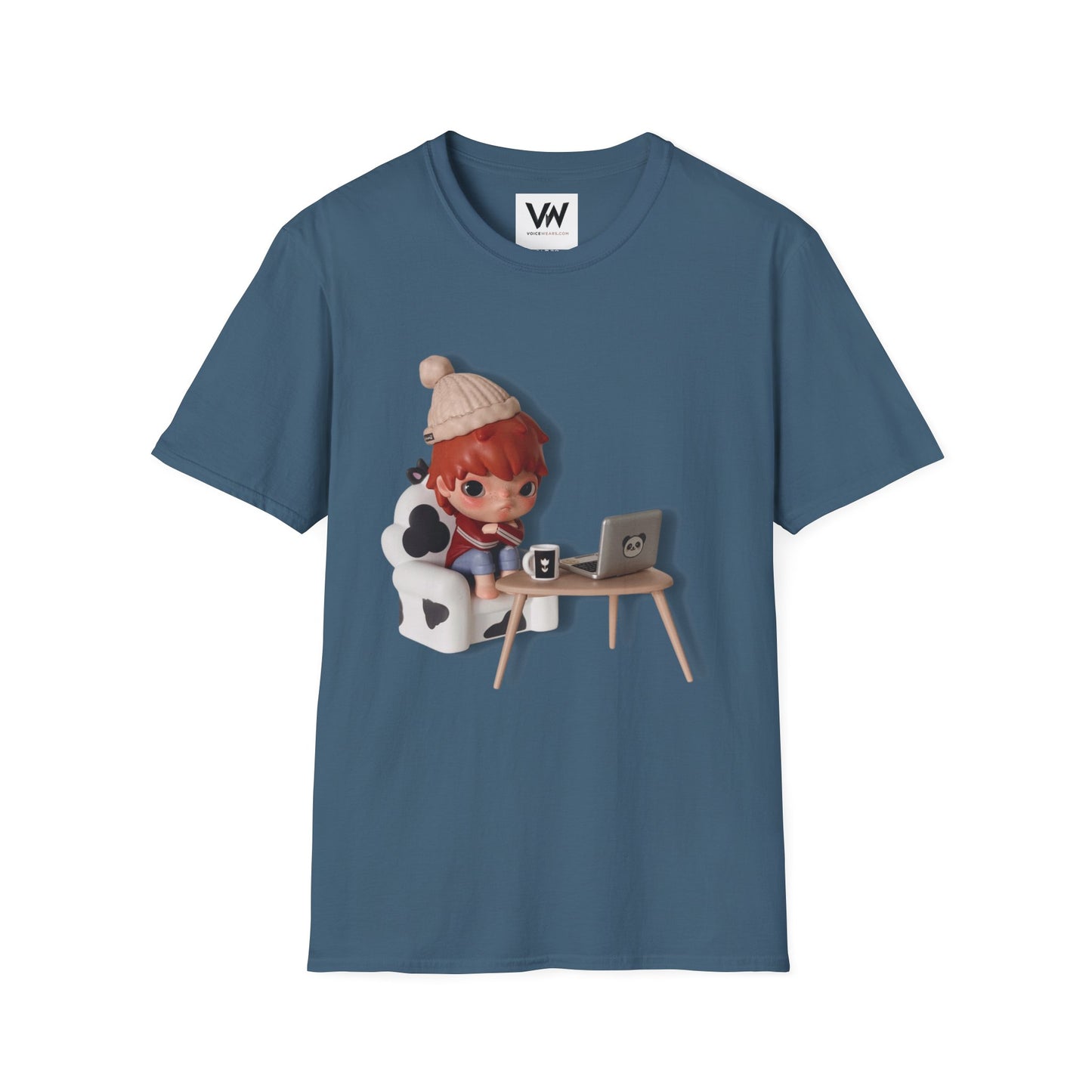 Cute Hirono Character T-Shirt by VOICEWEARS.COM