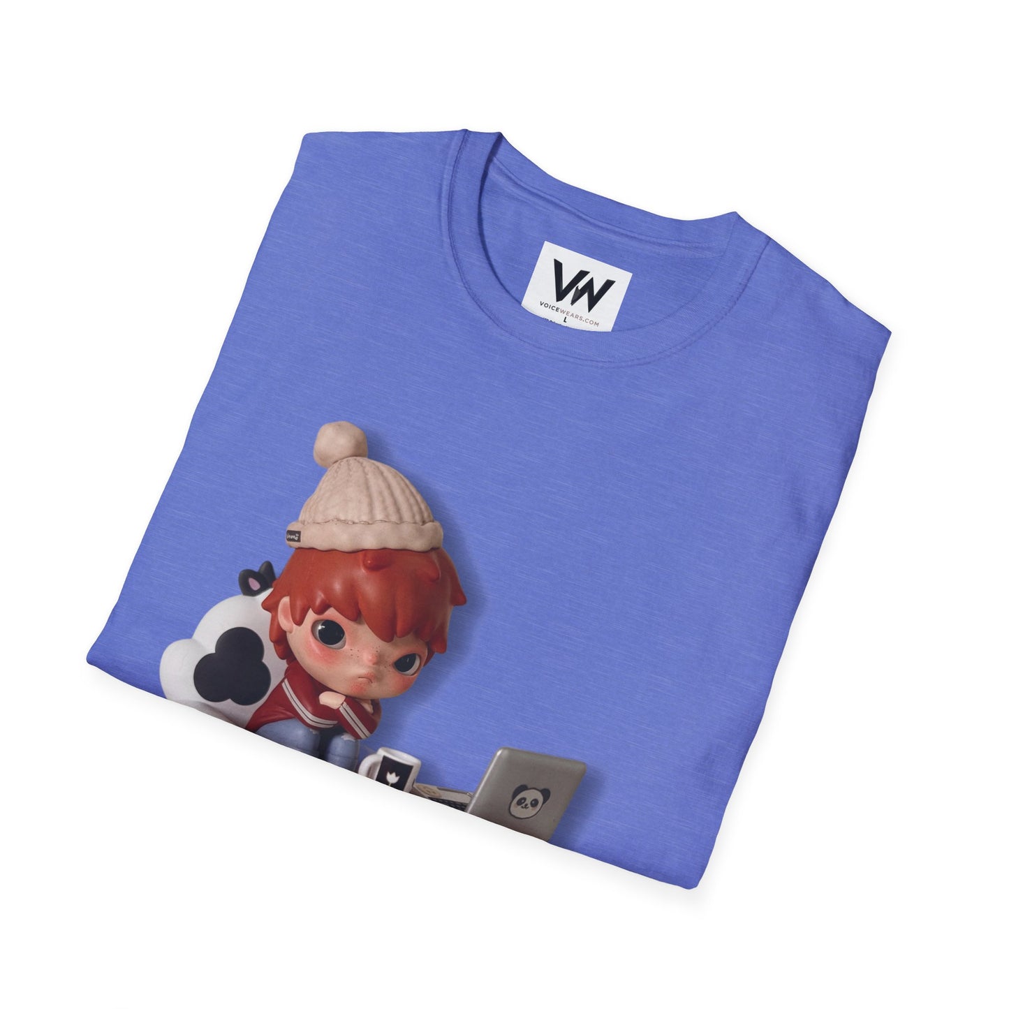 Cute Hirono Character T-Shirt by VOICEWEARS.COM