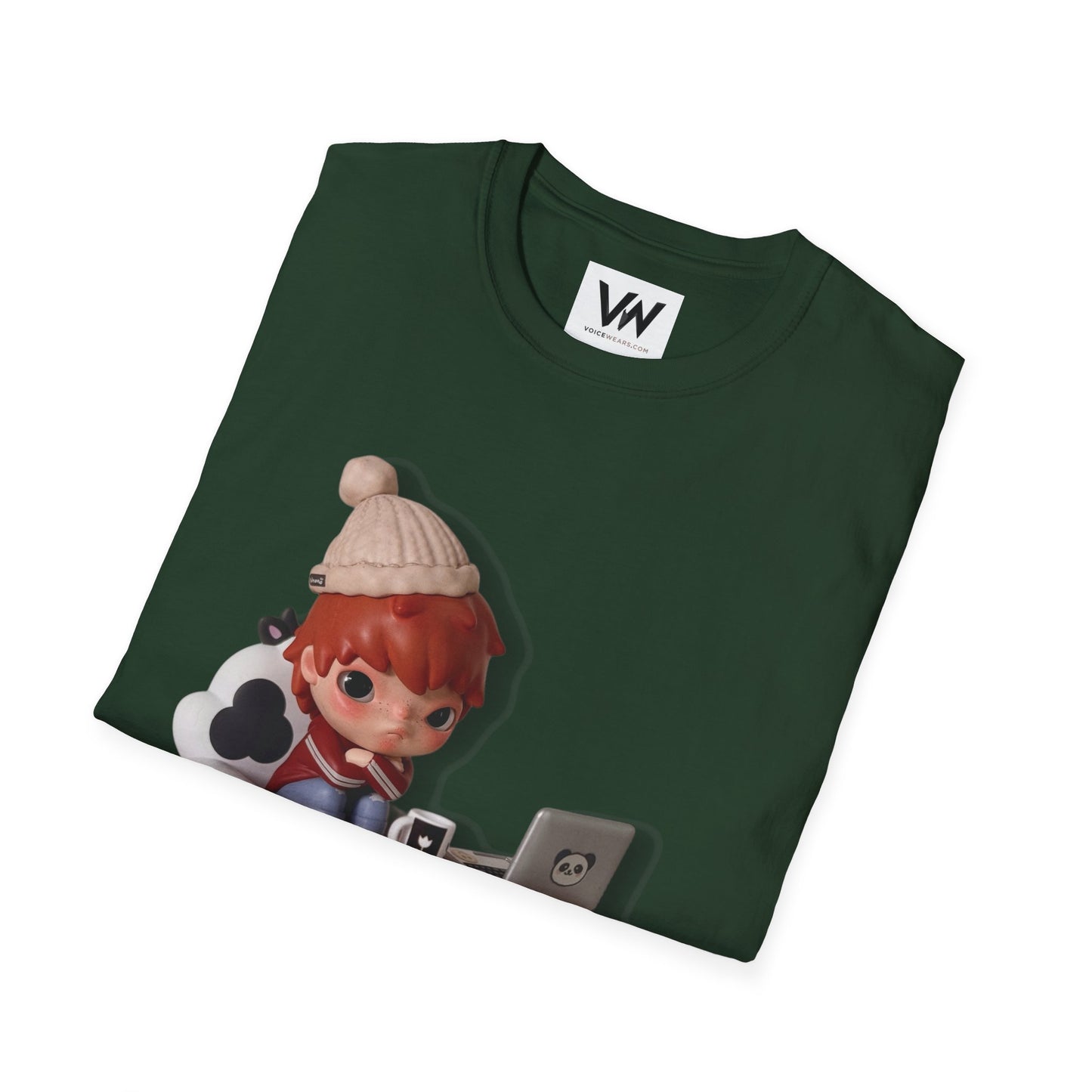 Cute Hirono Character T-Shirt by VOICEWEARS.COM