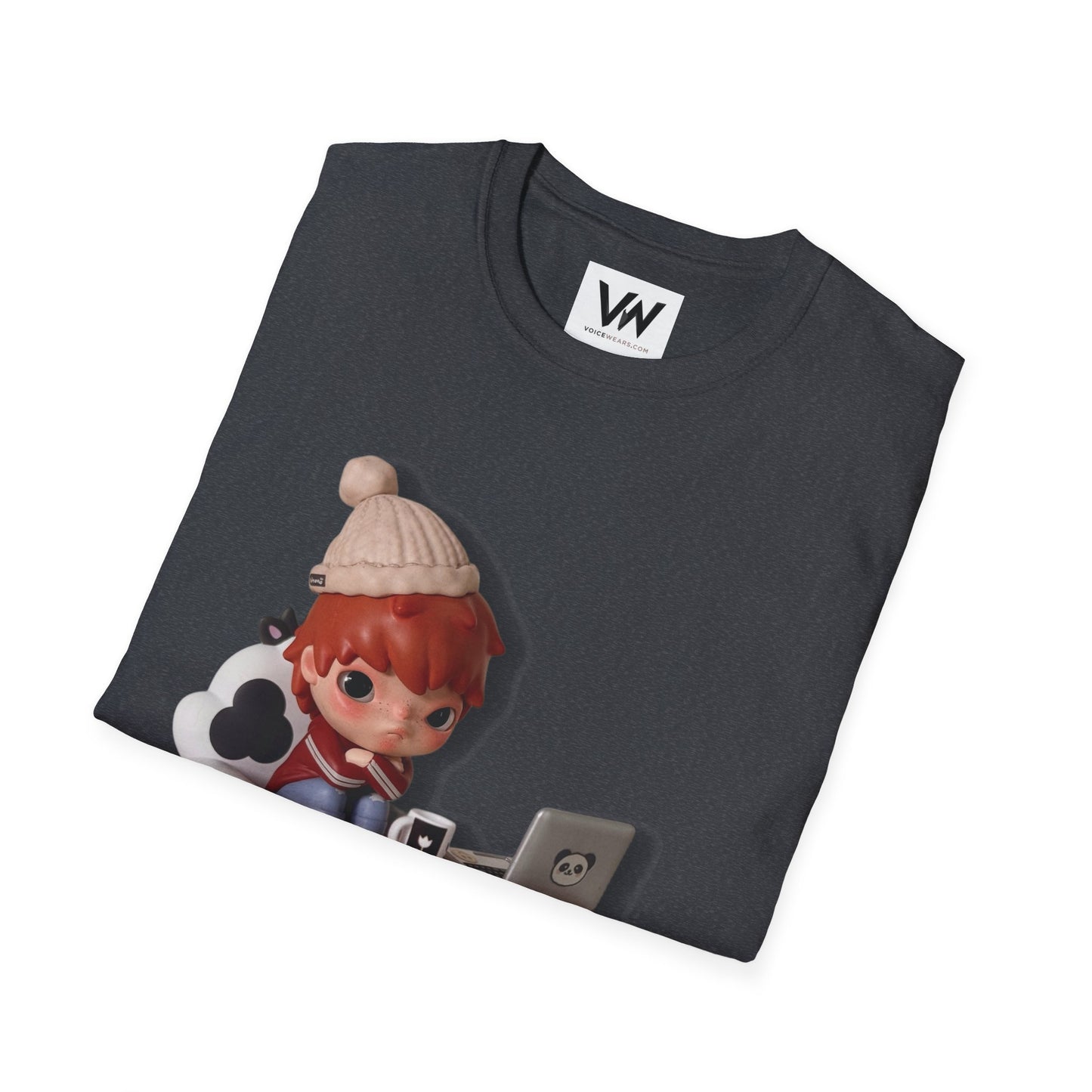 Cute Hirono Character T-Shirt by VOICEWEARS.COM